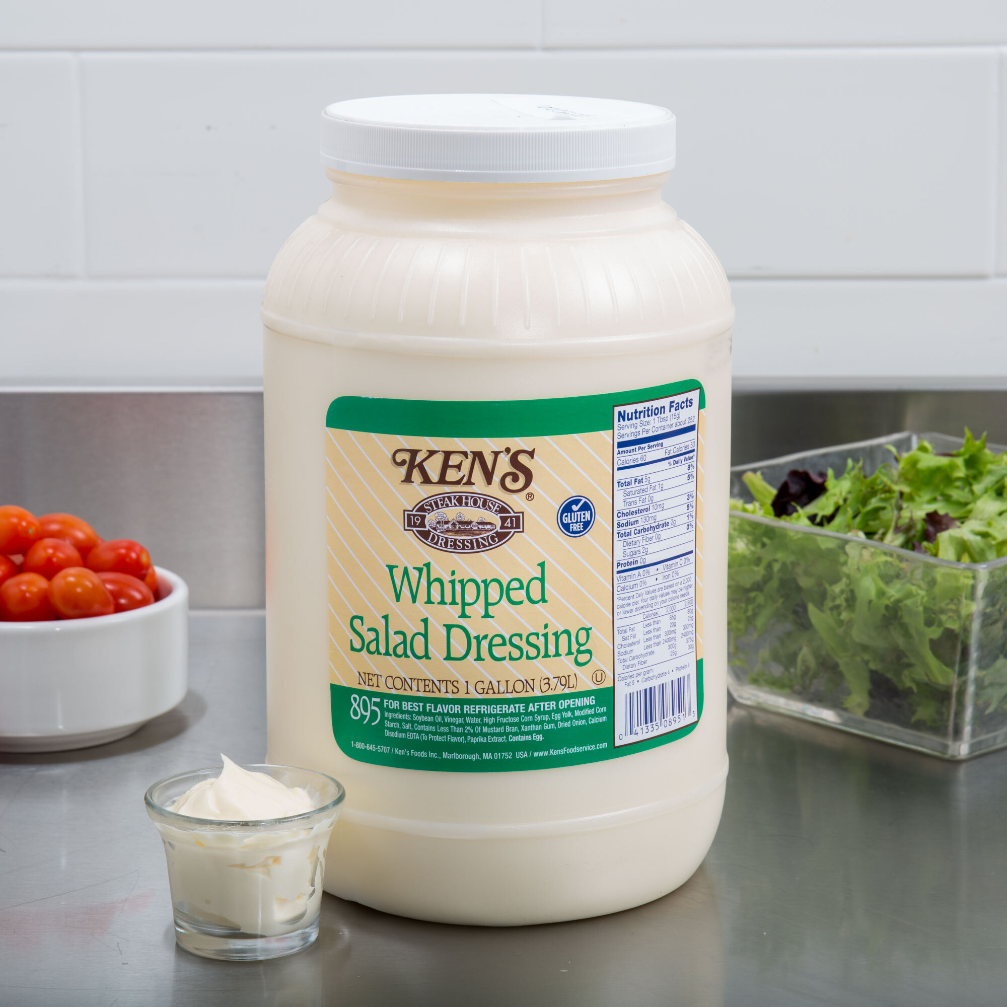 Ken's Foods 1 Gallon Whipped Salad Dressing