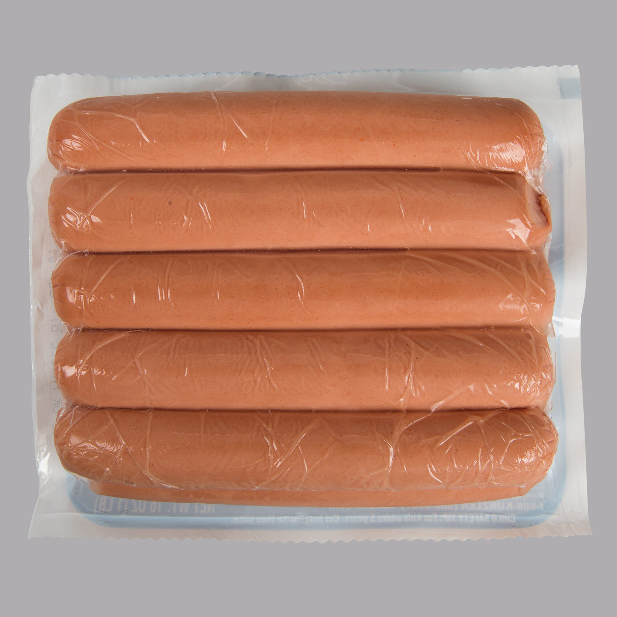 Kunzler 1 lb. 10/1 Size Turkey Franks 12/Case