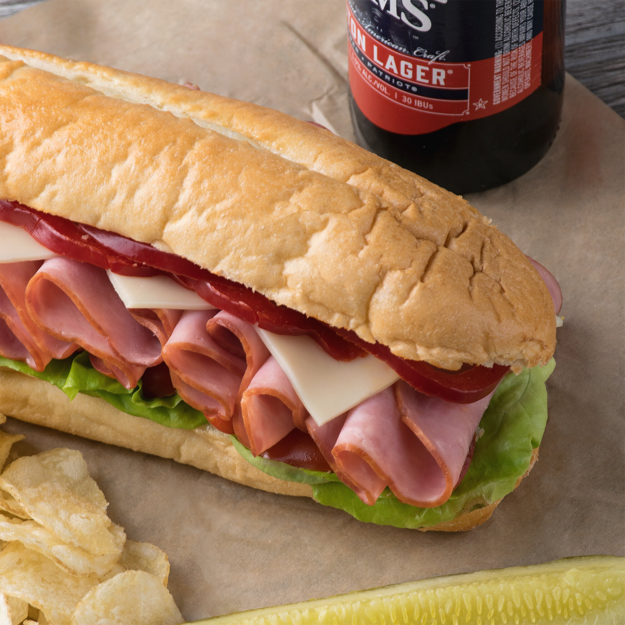 Kunzler 5 lb. Smoked Turkey Ham 2/Case