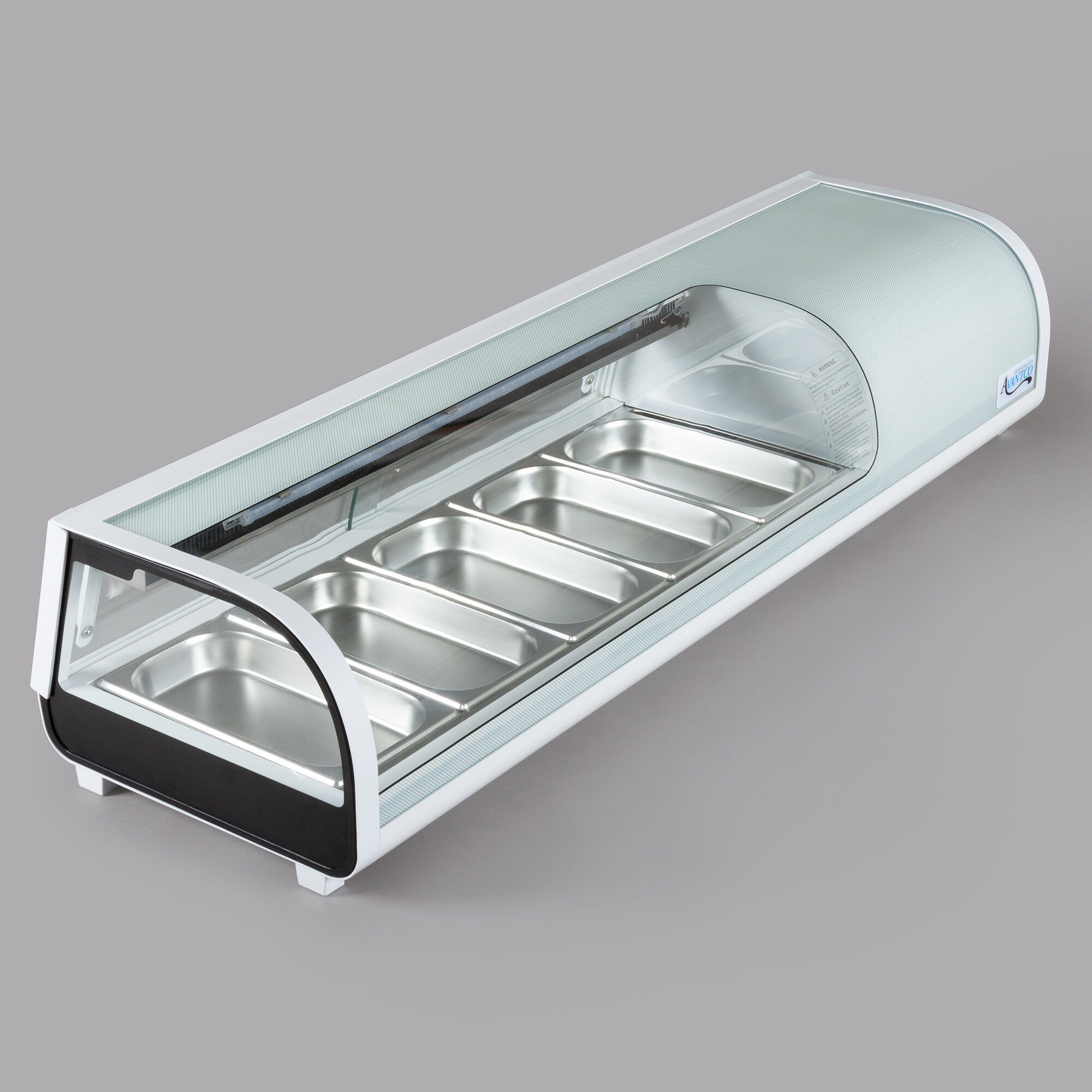 Avantco RSD53HC 53" Countertop Refrigerated Sushi Display Case