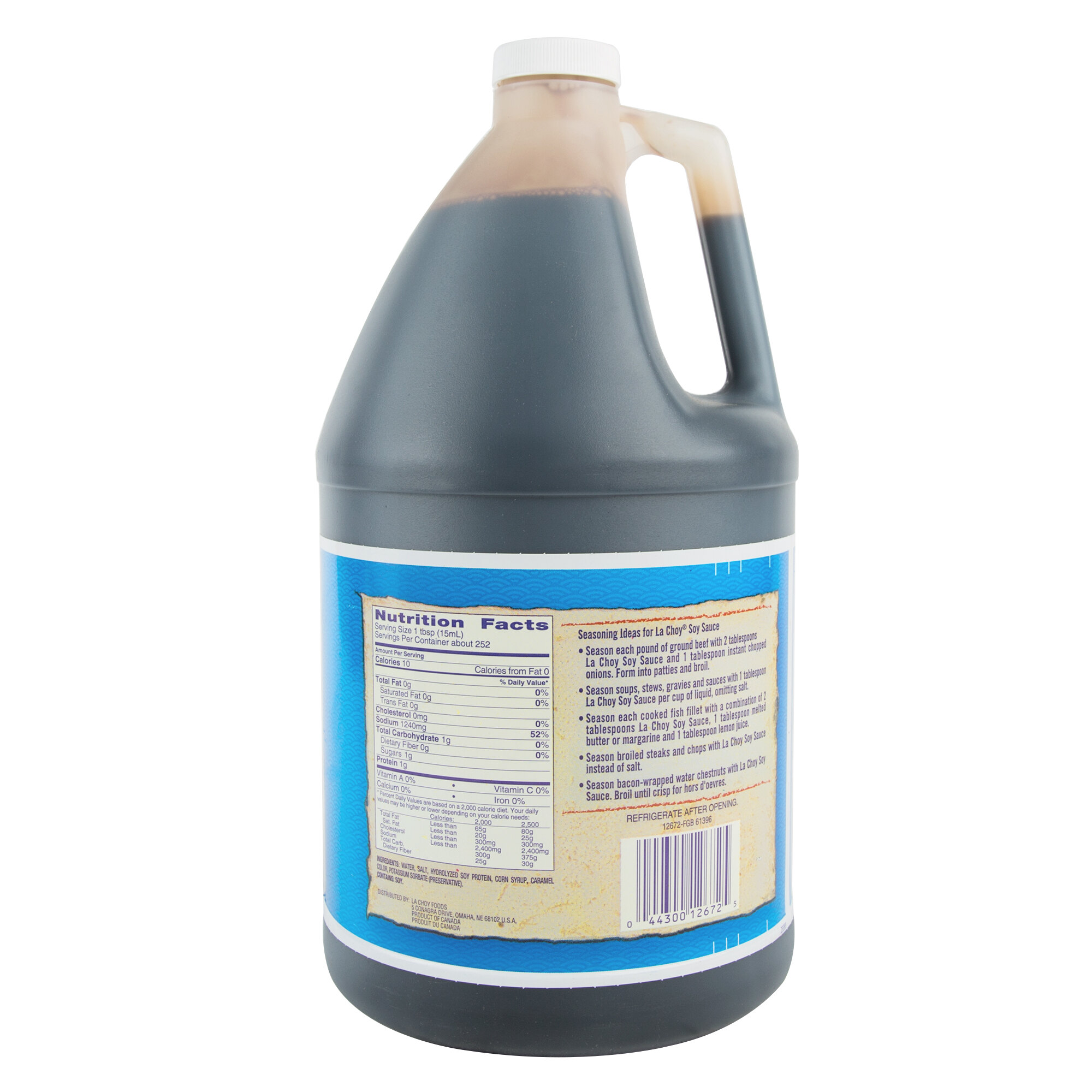 La Choy Soy Sauce, 1 Gallon Container