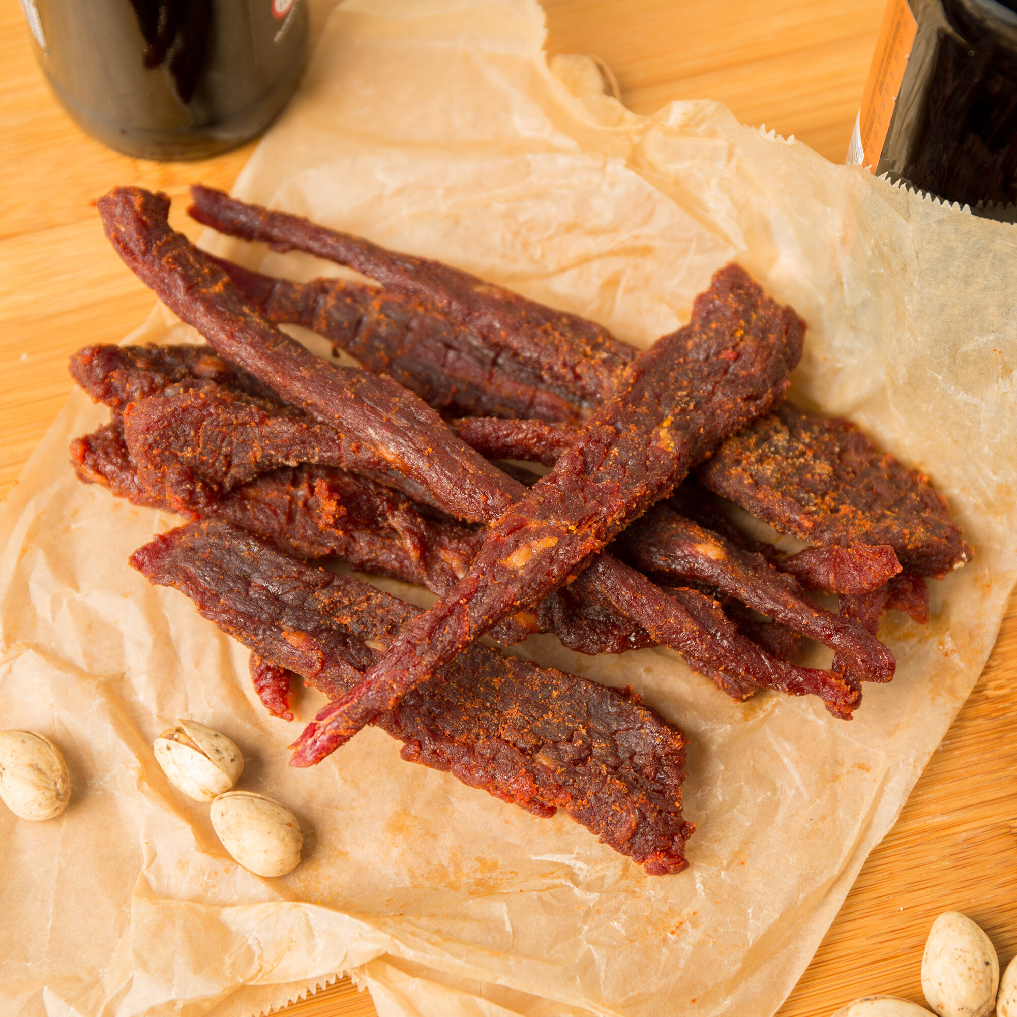 Uncle Mike's Barbeque Flavor Beef Jerky 2 lb. Bag