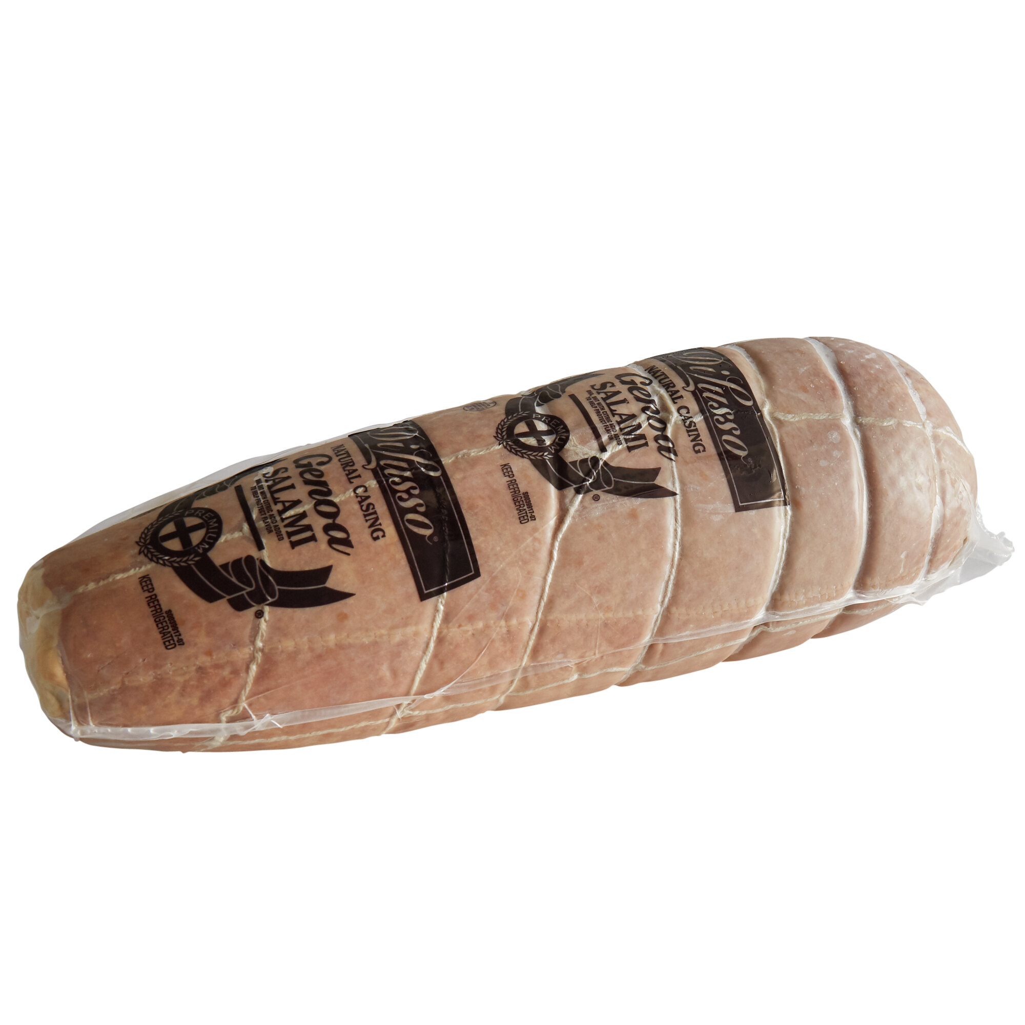Di Lusso 8 lb. Natural Casing Genoa Salami 4/Case
