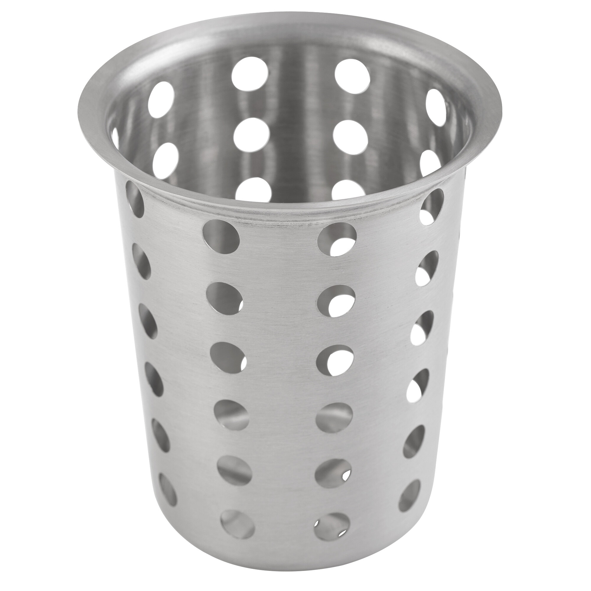 Choice Perforated Stainless Steel Flatware Cylinder
