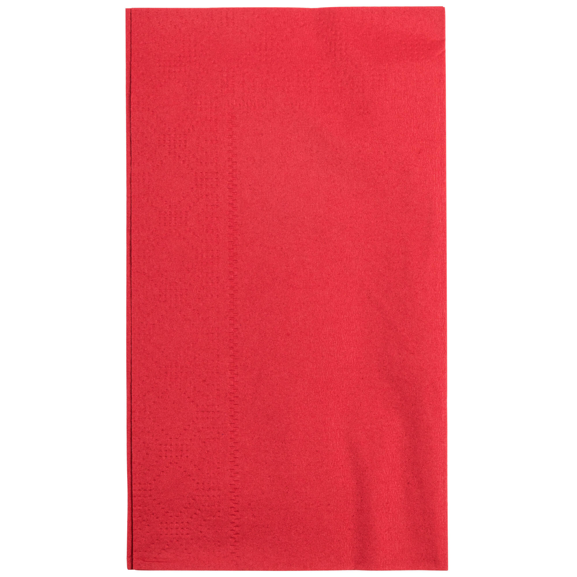 Red Paper Dinner Napkins, 2Ply, 15" x 17" Hoffmaster 180511 1000/Case