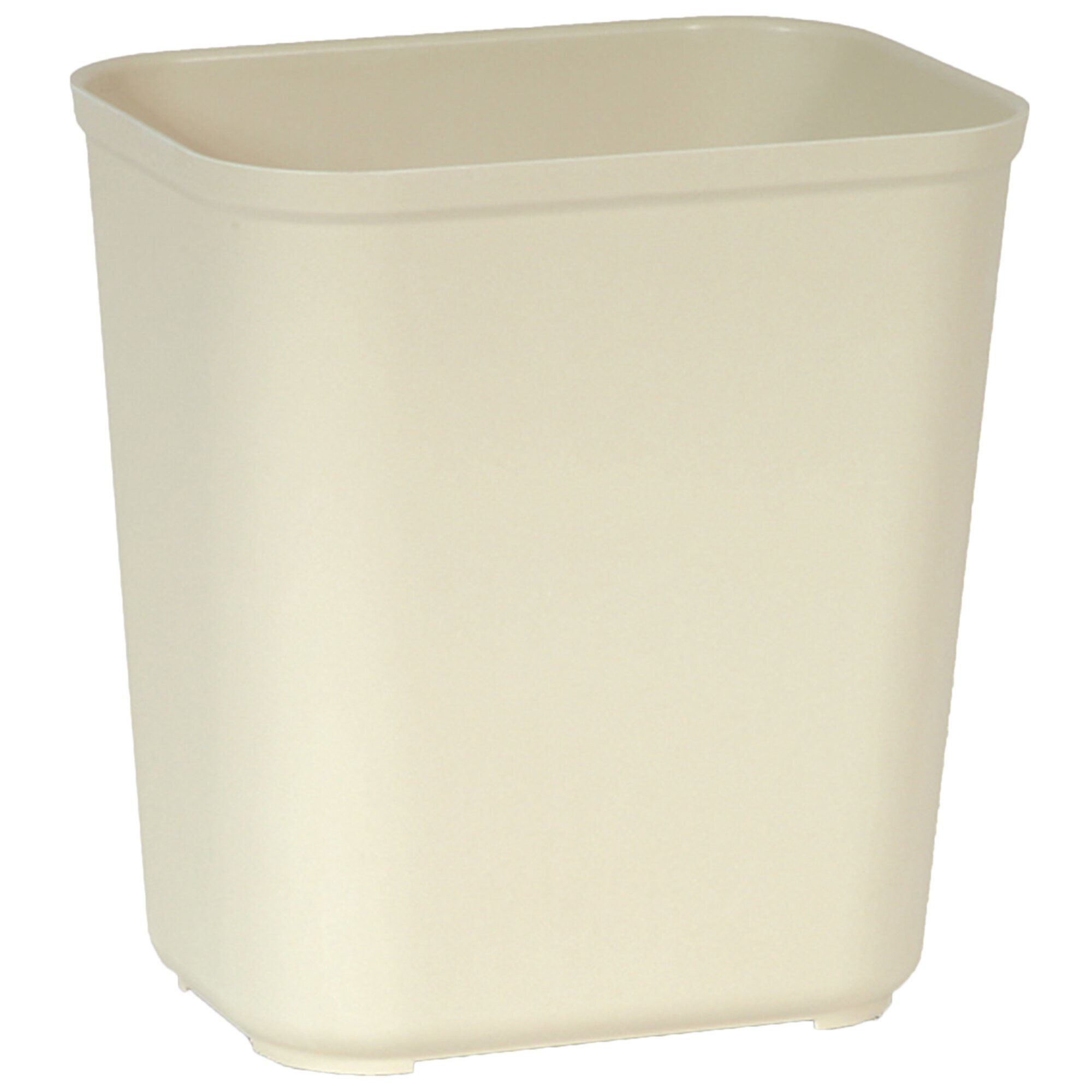 Rubbermaid FG254300BEIG 28 Qt. / 7 Gallon Beige Rectangular Fire