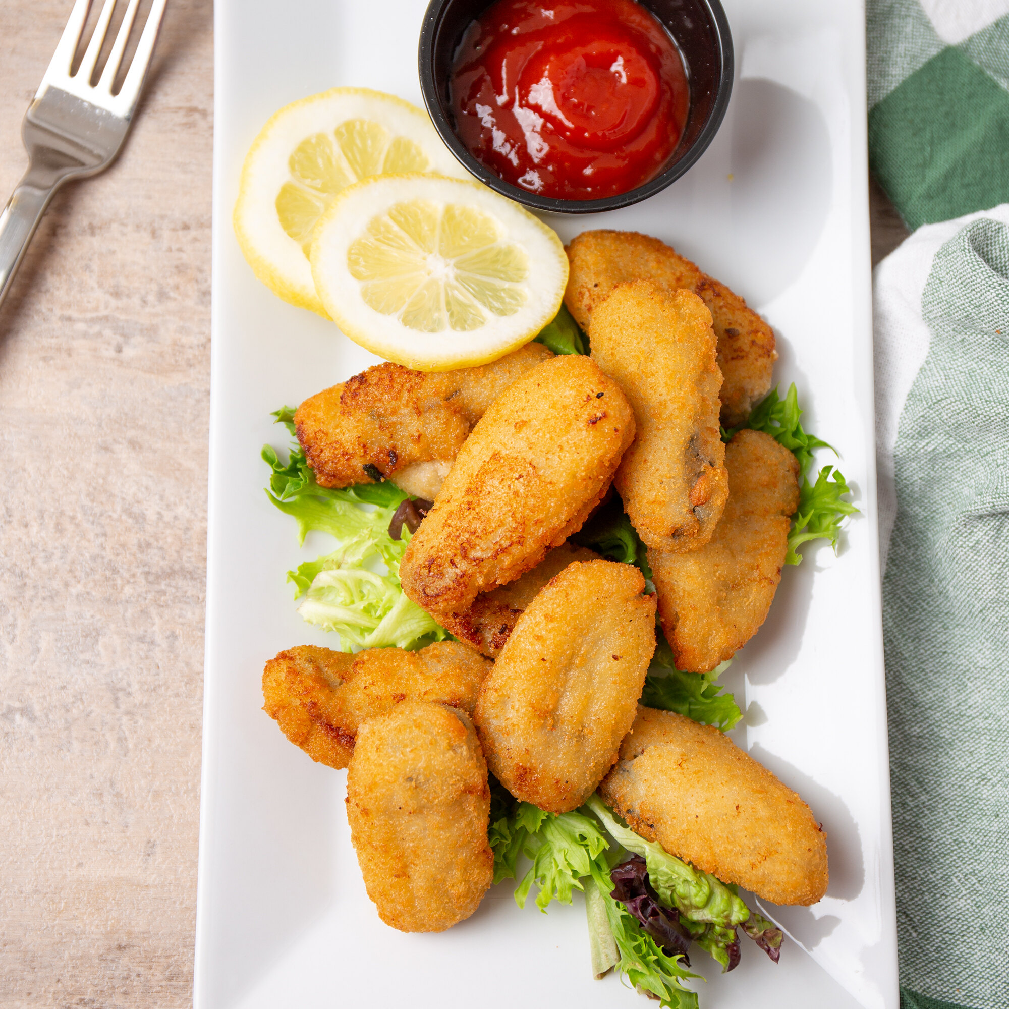 Linton's 2.5 lb. Breaded Oysters