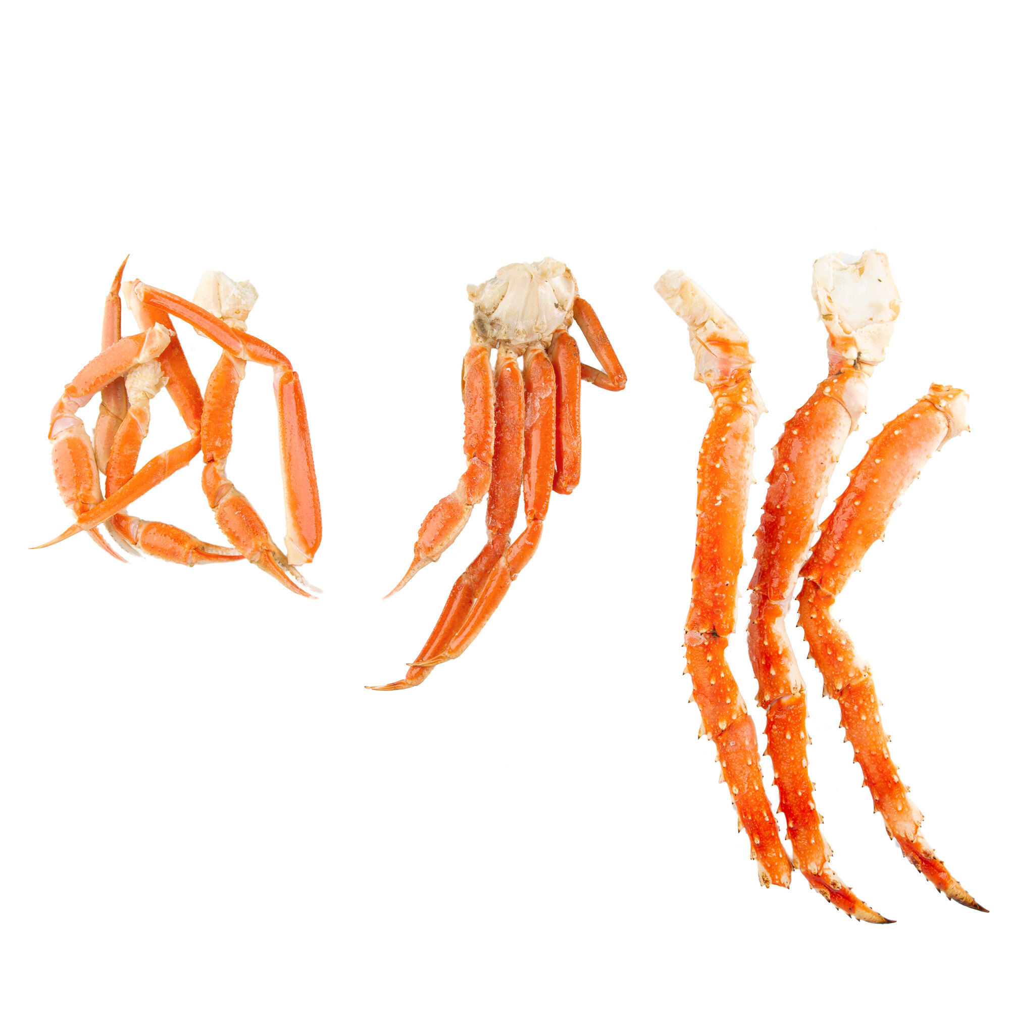 Linton's Seafood 5 lb. Frozen Snow Crab Leg Pieces