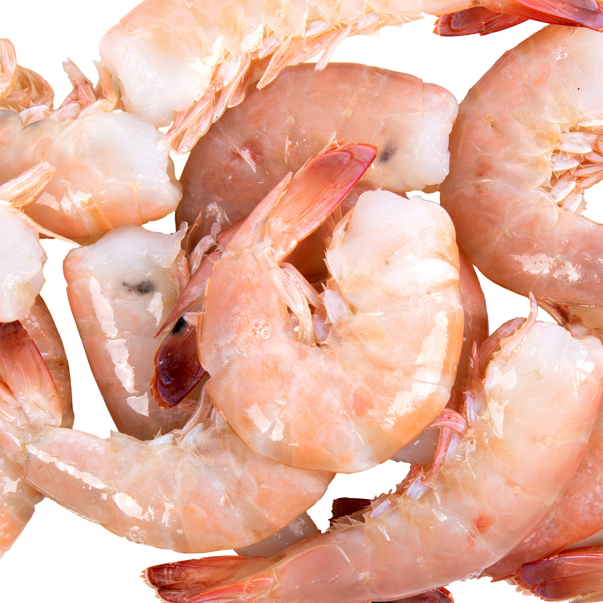 Lintons 1 Lb 41 50 Size Wild Caught Shell On Raw Gulf Medium Shrimp