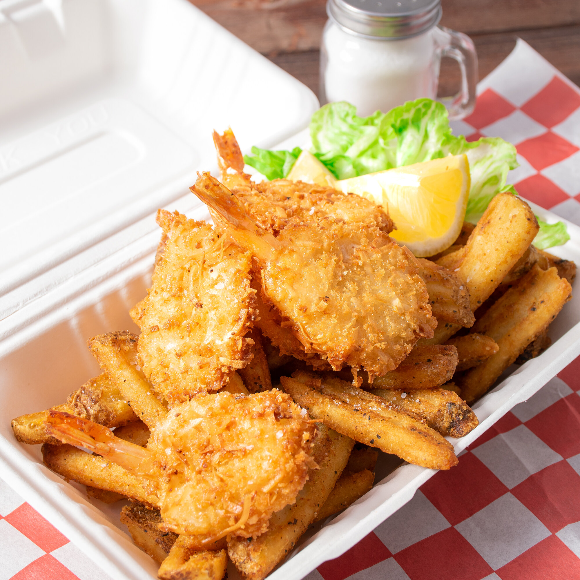 Linton's 3 lb. 21/25 Size WildCaught Jumbo Breaded Coconut Shrimp