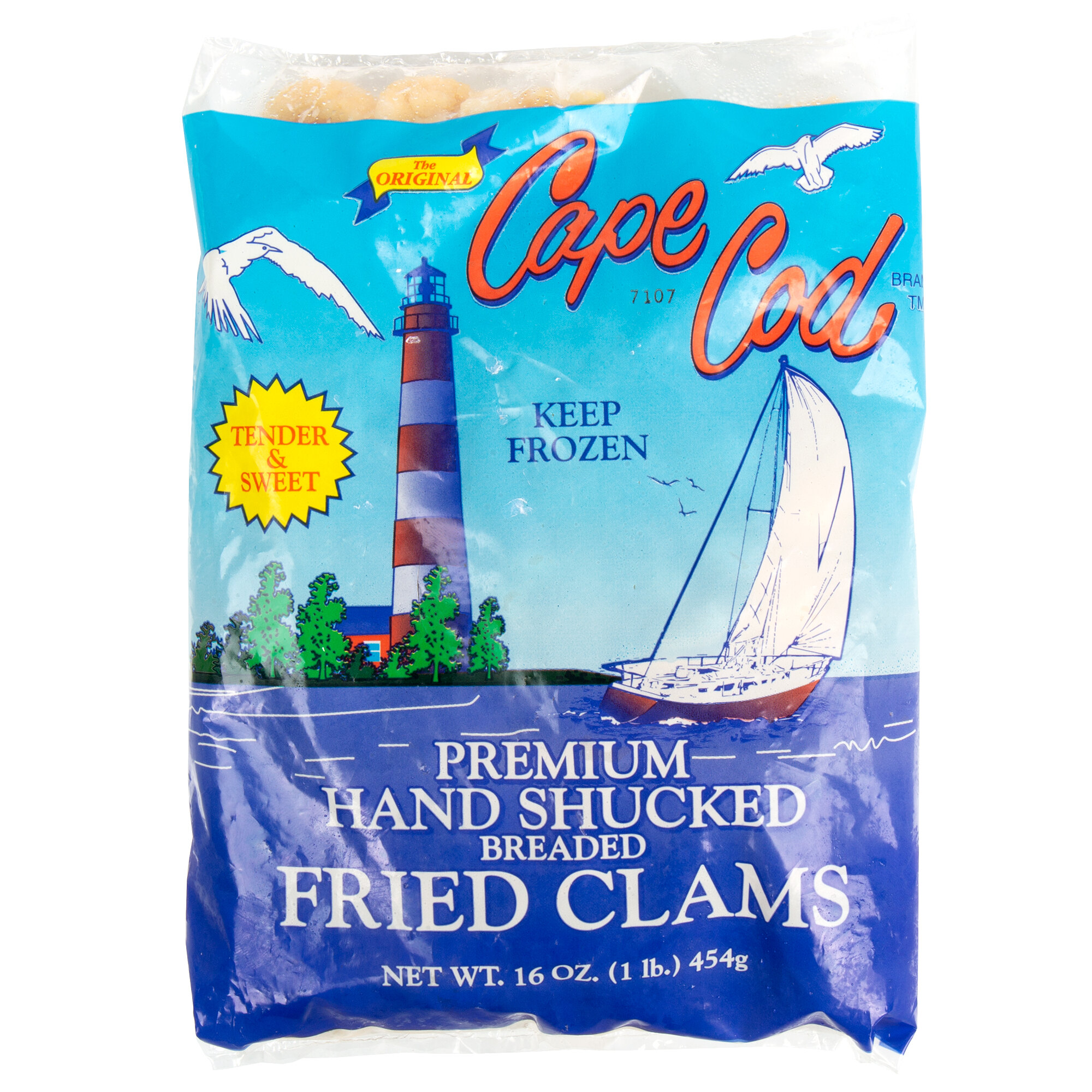 Chincoteague Premium Breaded Fried Clams (1 lb.)