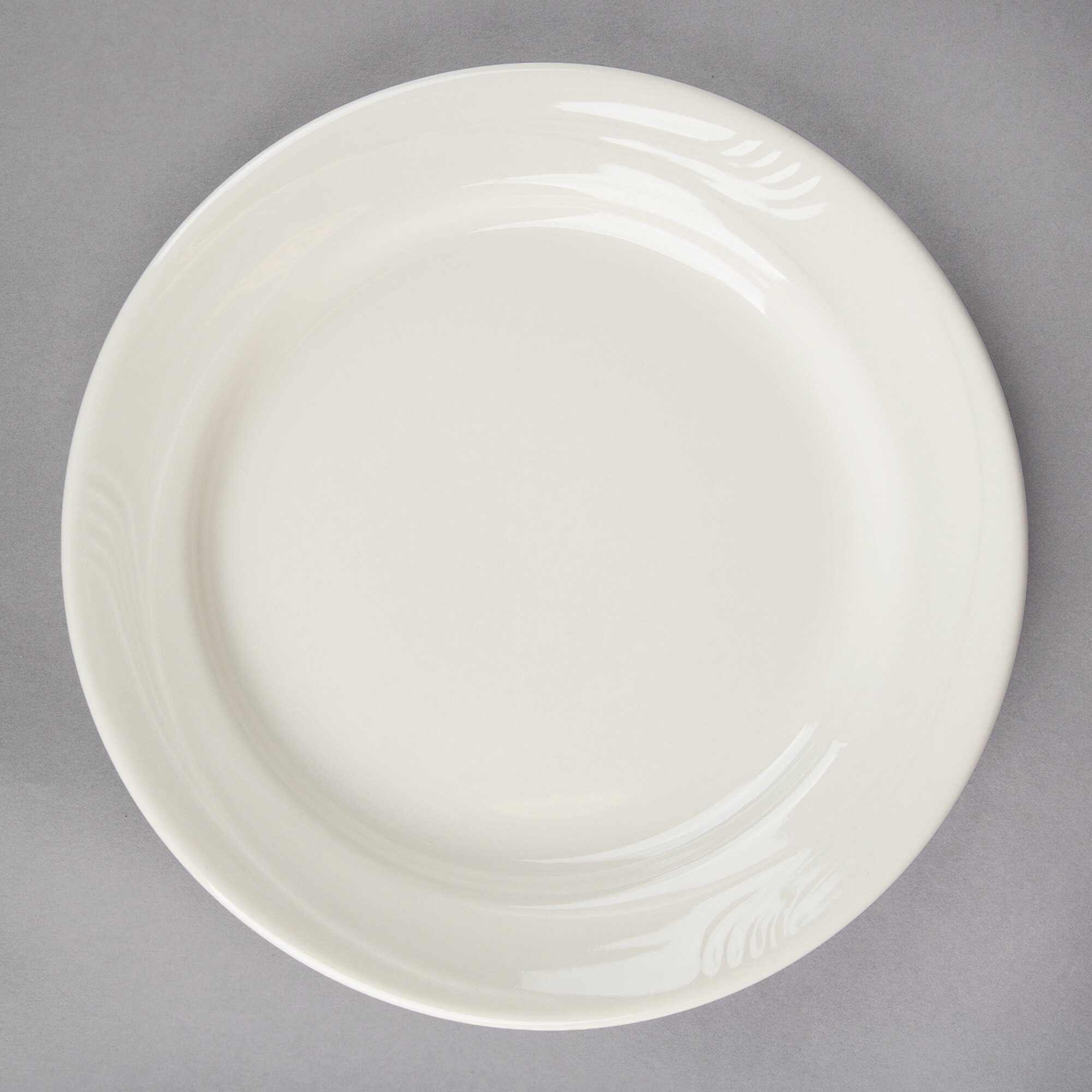 Oneida F1040000139 Espree 9" Cream White China Plate 24/Case