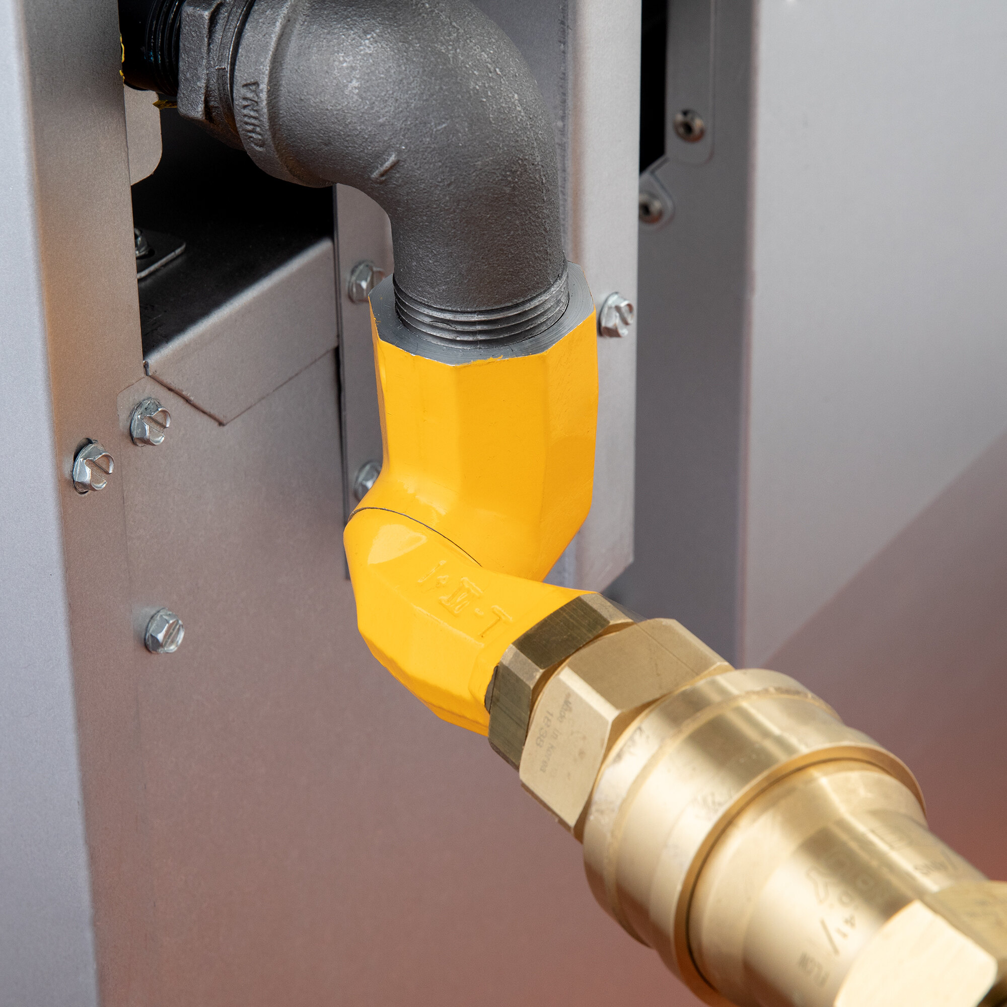 Regency 60" Mobile Gas Connector Hose Kit with 2 Elbows, Full Port