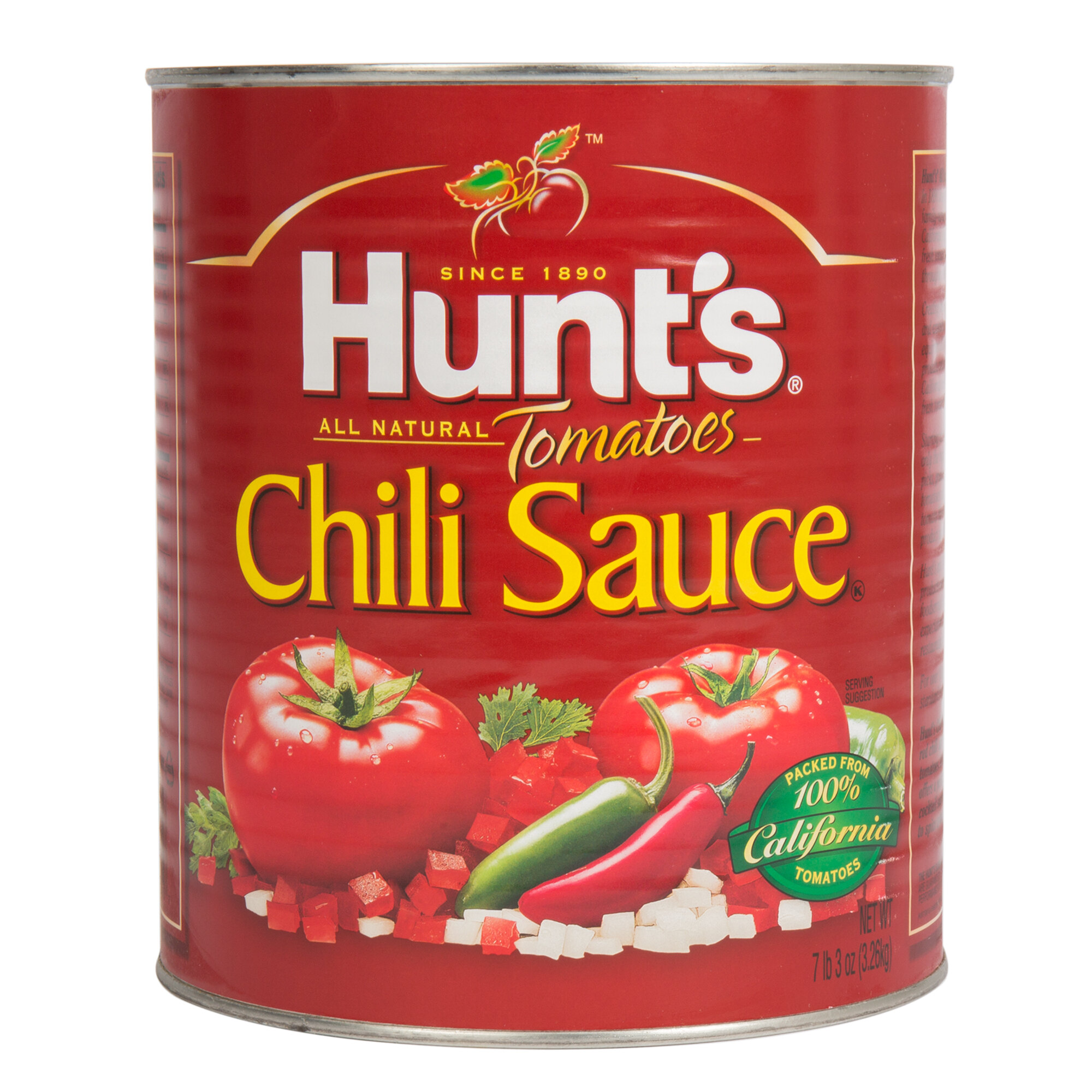 Hunts 10 Can All Natural Tomatoes Chili Sauce 6case