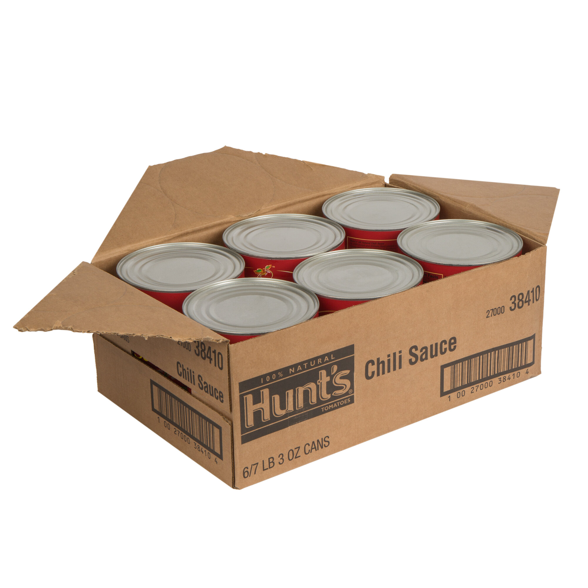 Hunt's 10 Can All Natural Tomatoes Chili Sauce 6/Case