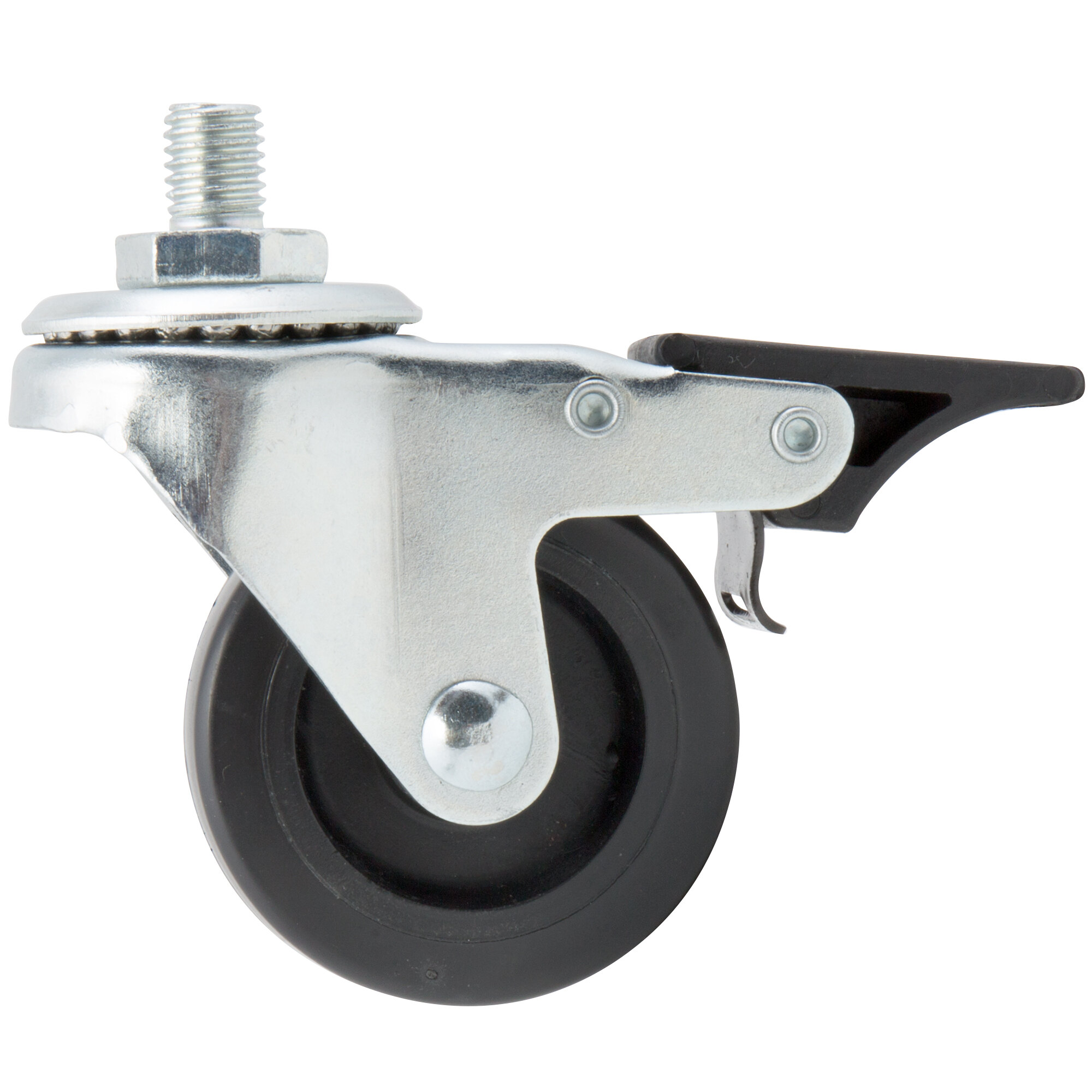 Choice 2 1/2" Swivel Caster with Brake for Choice Beverage Cooler Carts With Brake
