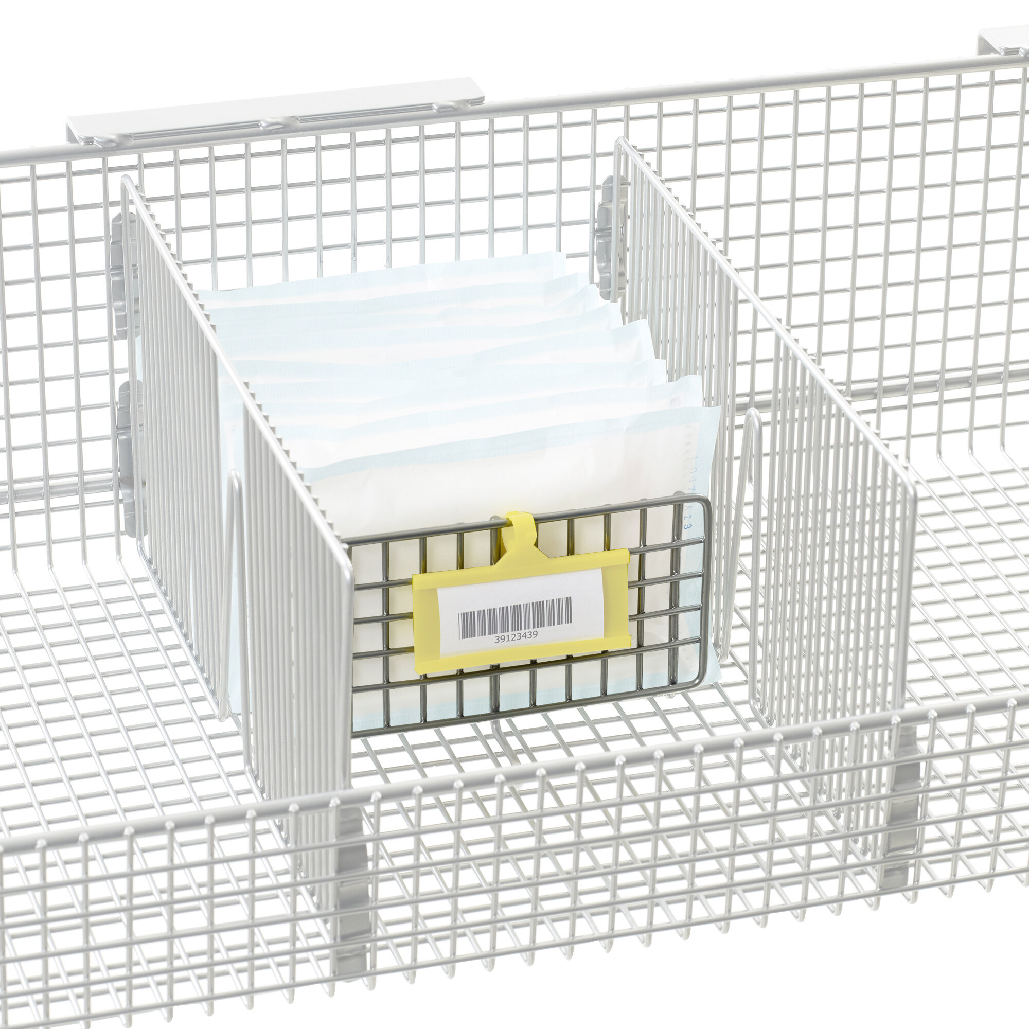 Metro QB03D qwikSIGHT Wire Basket Divider 6" x 3"