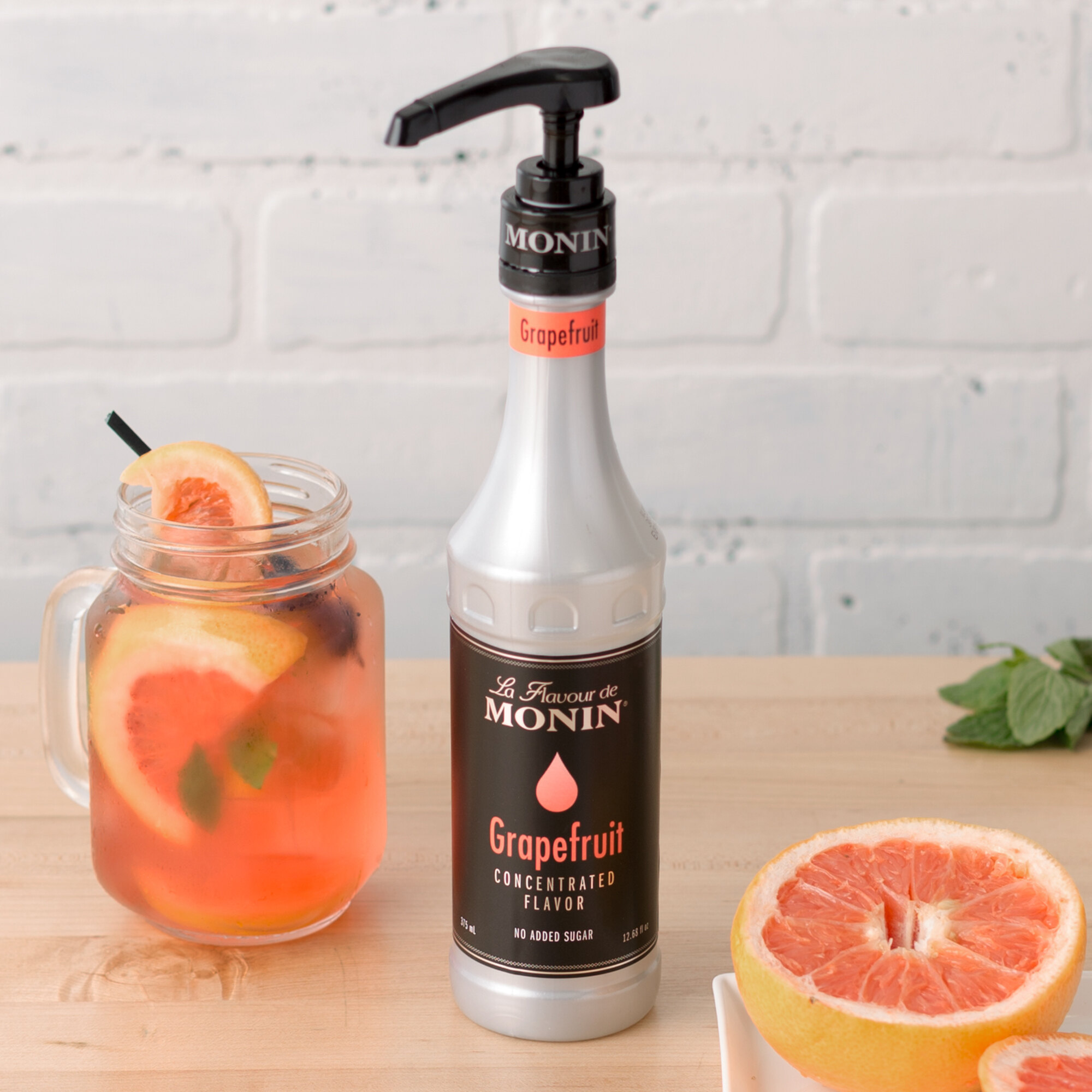 Monin 375 mL Grapefruit Concentrated Flavor