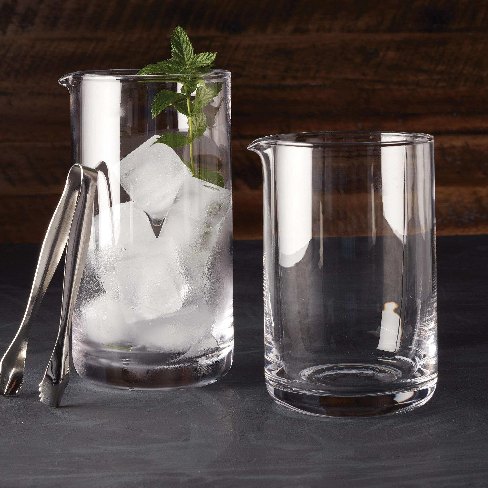 American Metalcraft MGC25 25 oz. Clear Cocktail Stirring / Mixing Glass