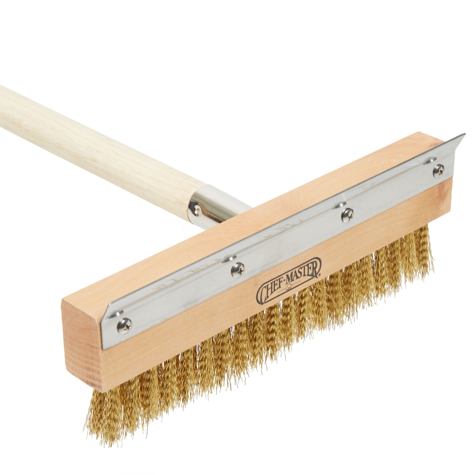 Chef Master 40" Pizza Oven Brush with Scraper