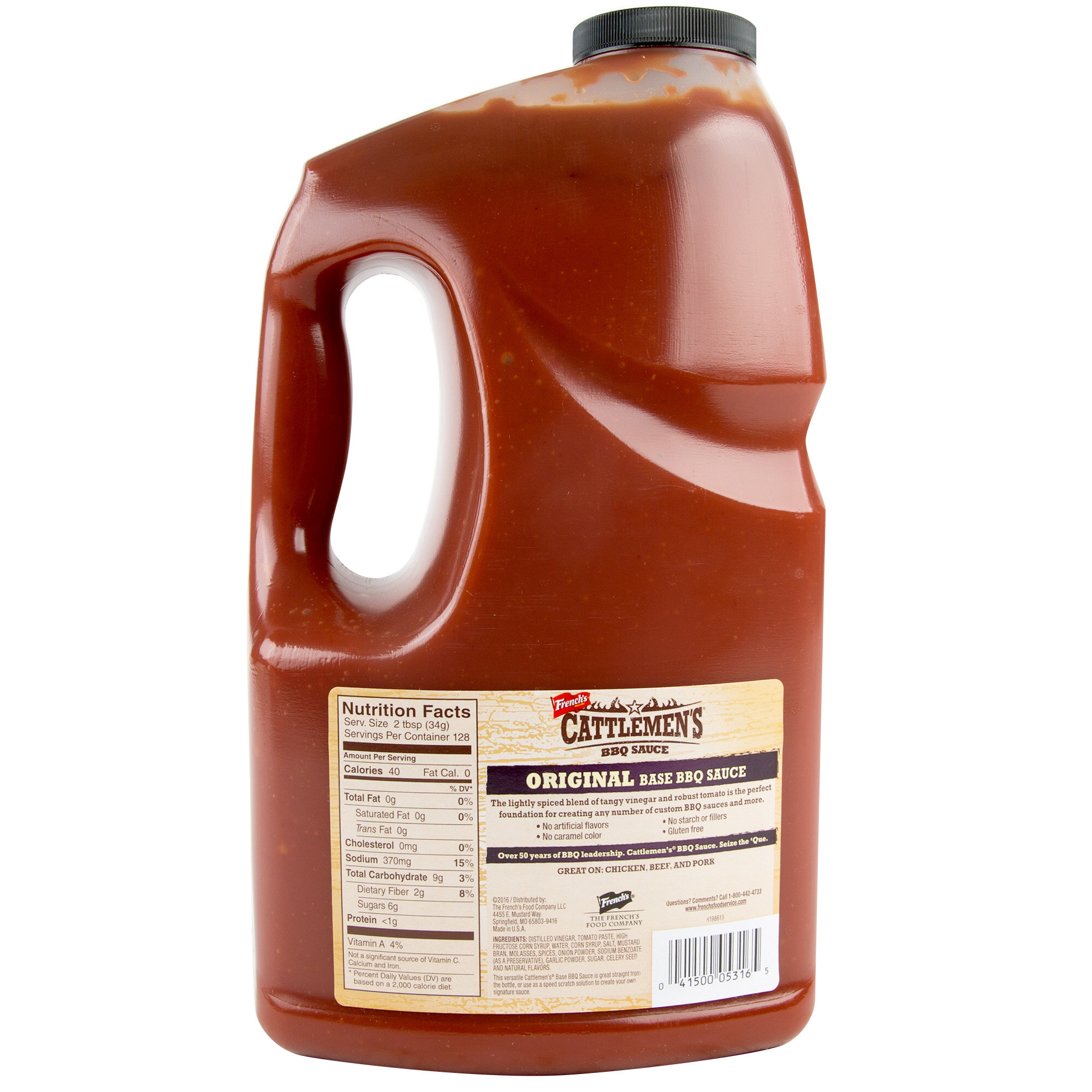 Cattlemen's 1 Gallon Original Base Barbecue Sauce