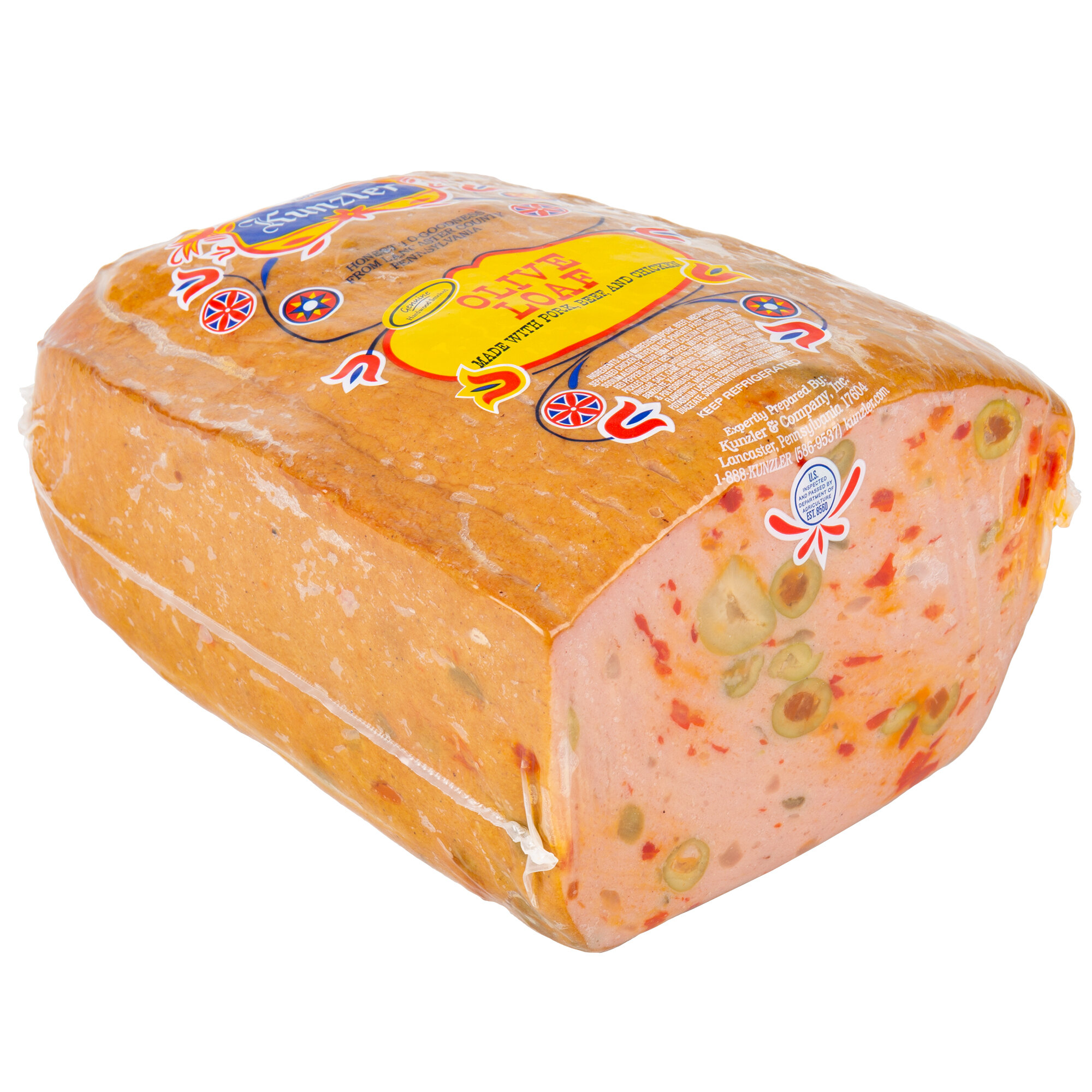 Kunzler 5.5 lb. Olive Loaf