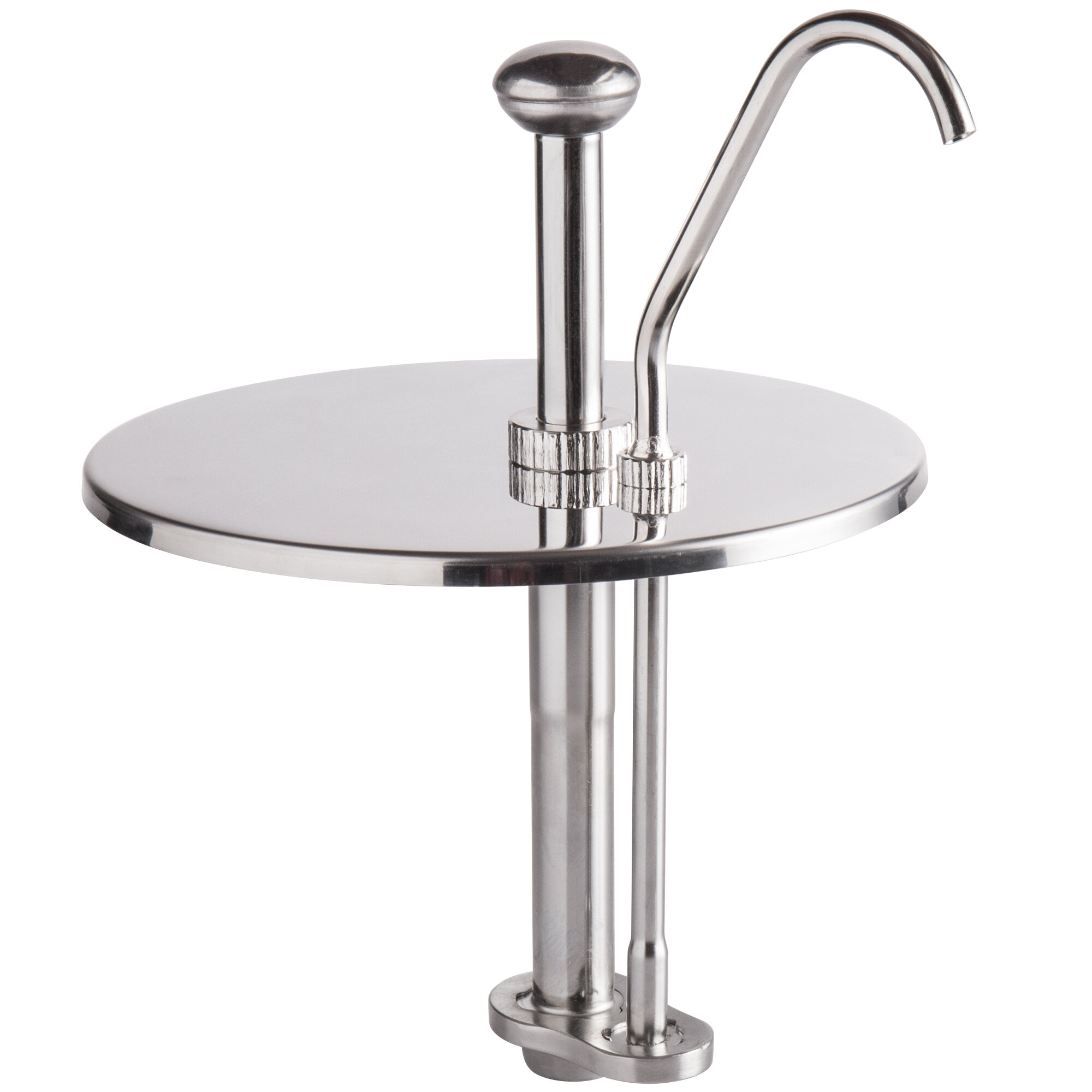 Carnival King CP7 1 oz. Stainless Steel Condiment Pump for 7 Qt. Inset