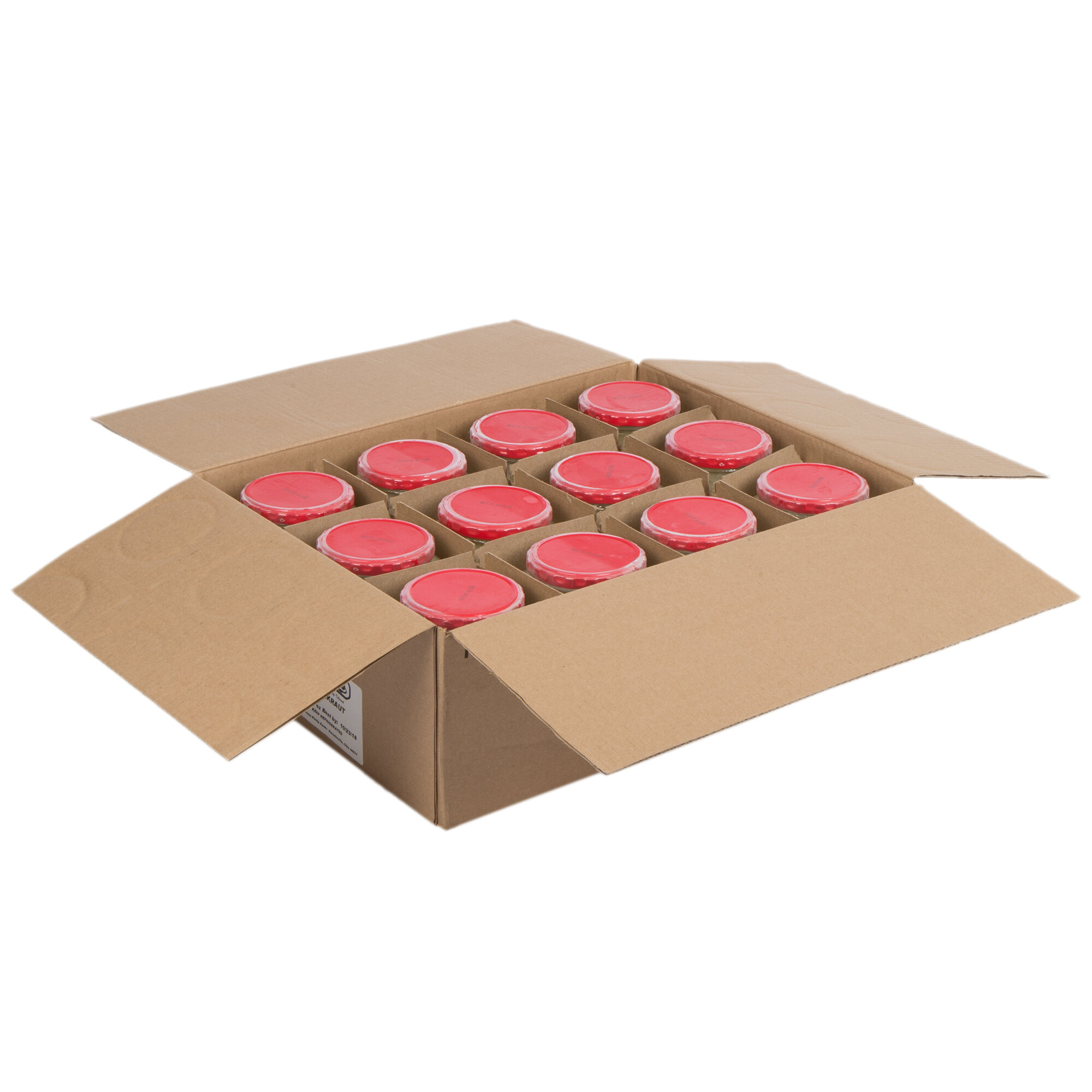 Nathan's Famous 32 oz. New York Fresh Cut Sauerkraut 12/Case