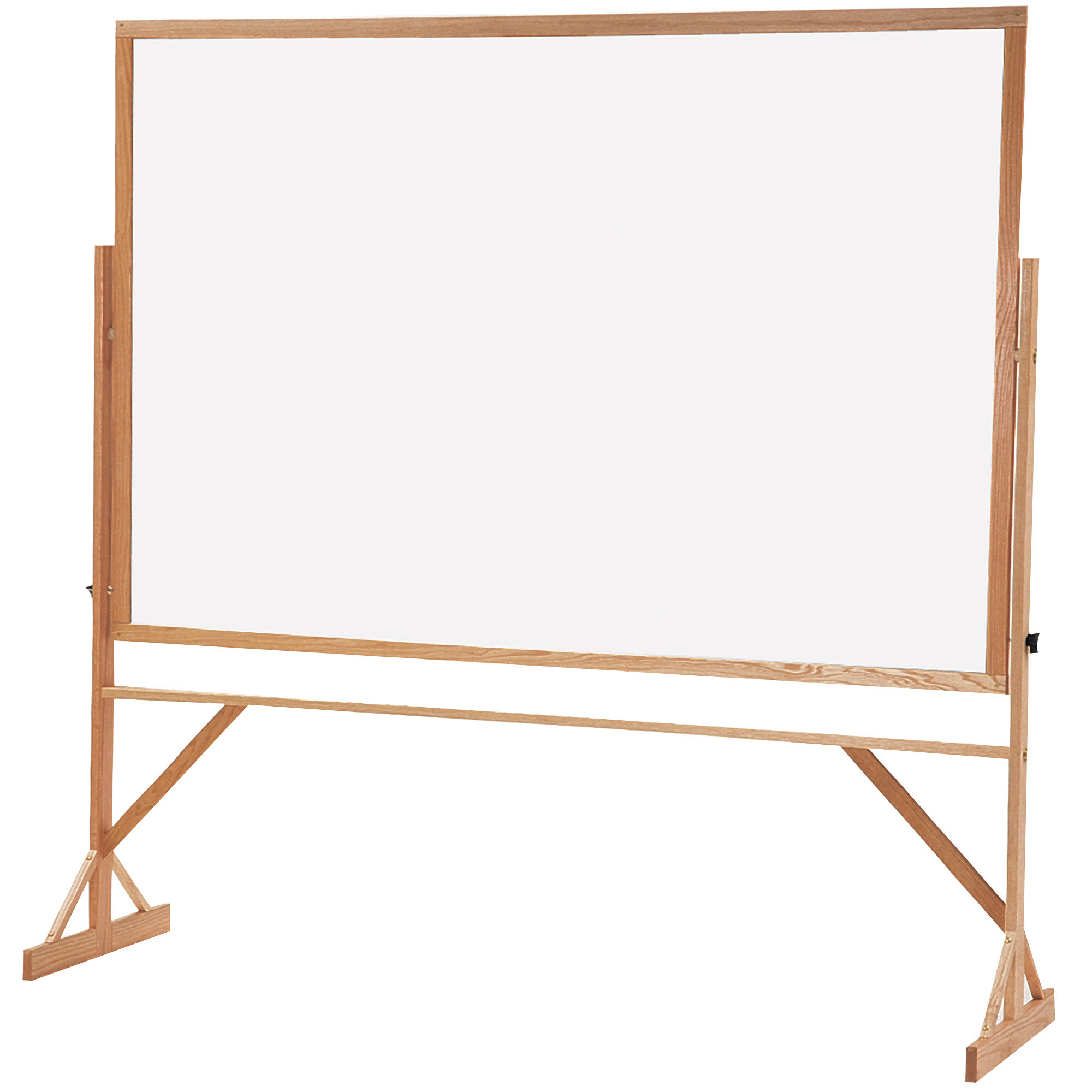Quartet WMR406 72" x 48" Reversible Melamine Whiteboard Easel with