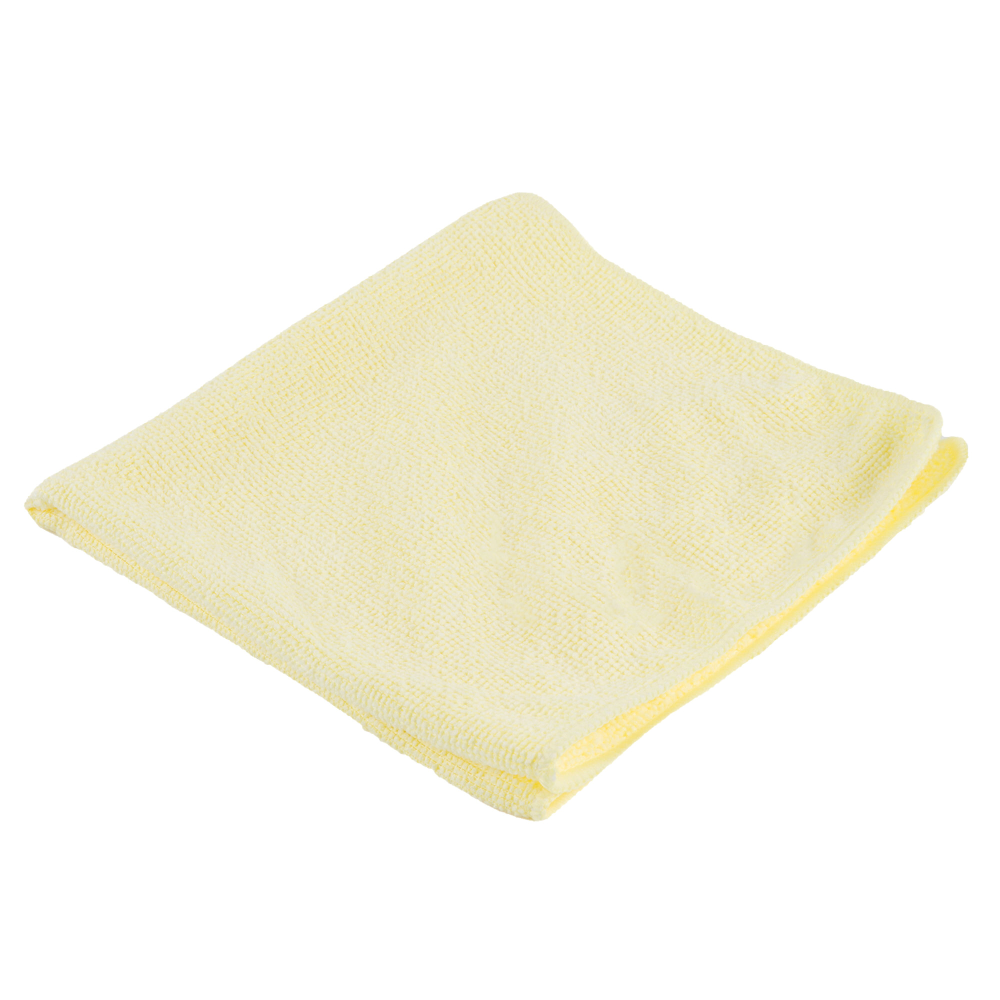 Rubbermaid 1820584 HYGEN Sanitizer Safe 16" x 16" Yellow Microfiber Cloth