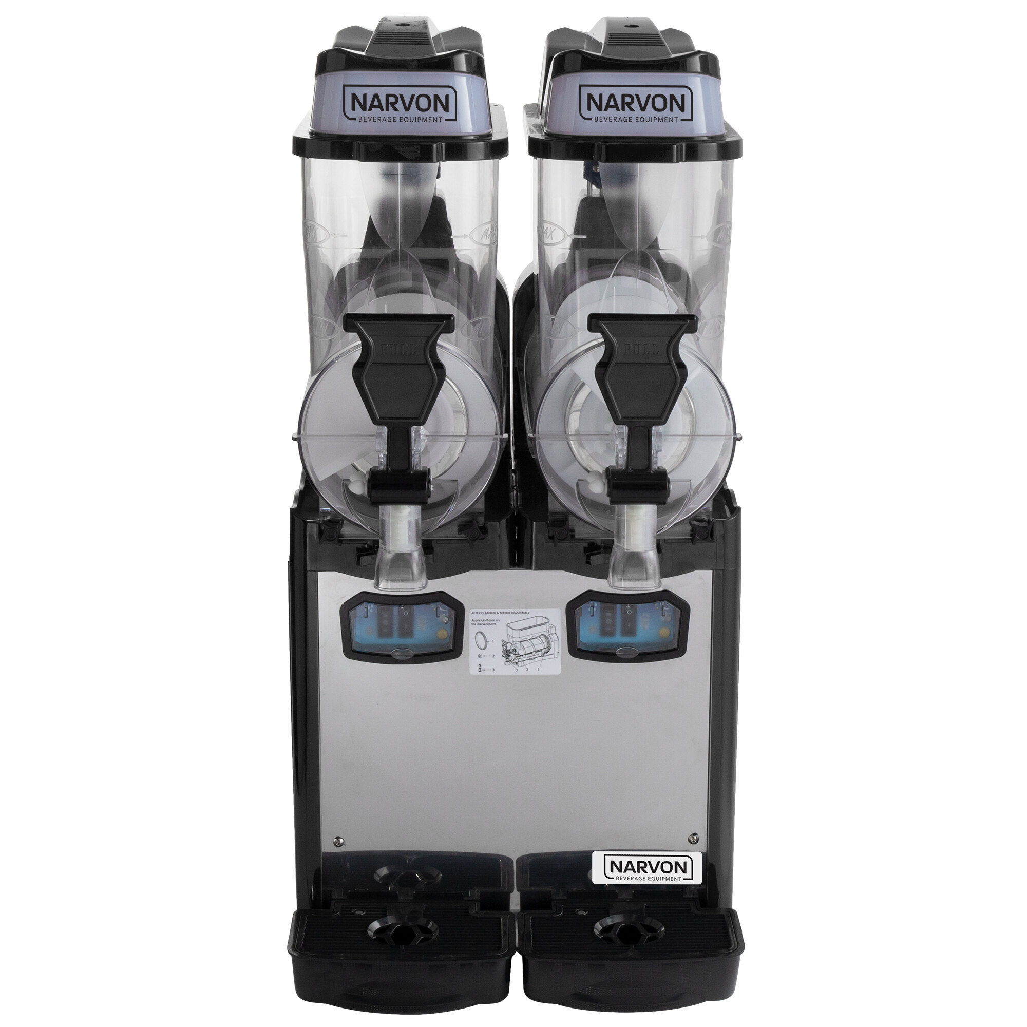 Narvon SM262 Double 2.6 Gallon Pourover Granita / Slushy / Frozen
