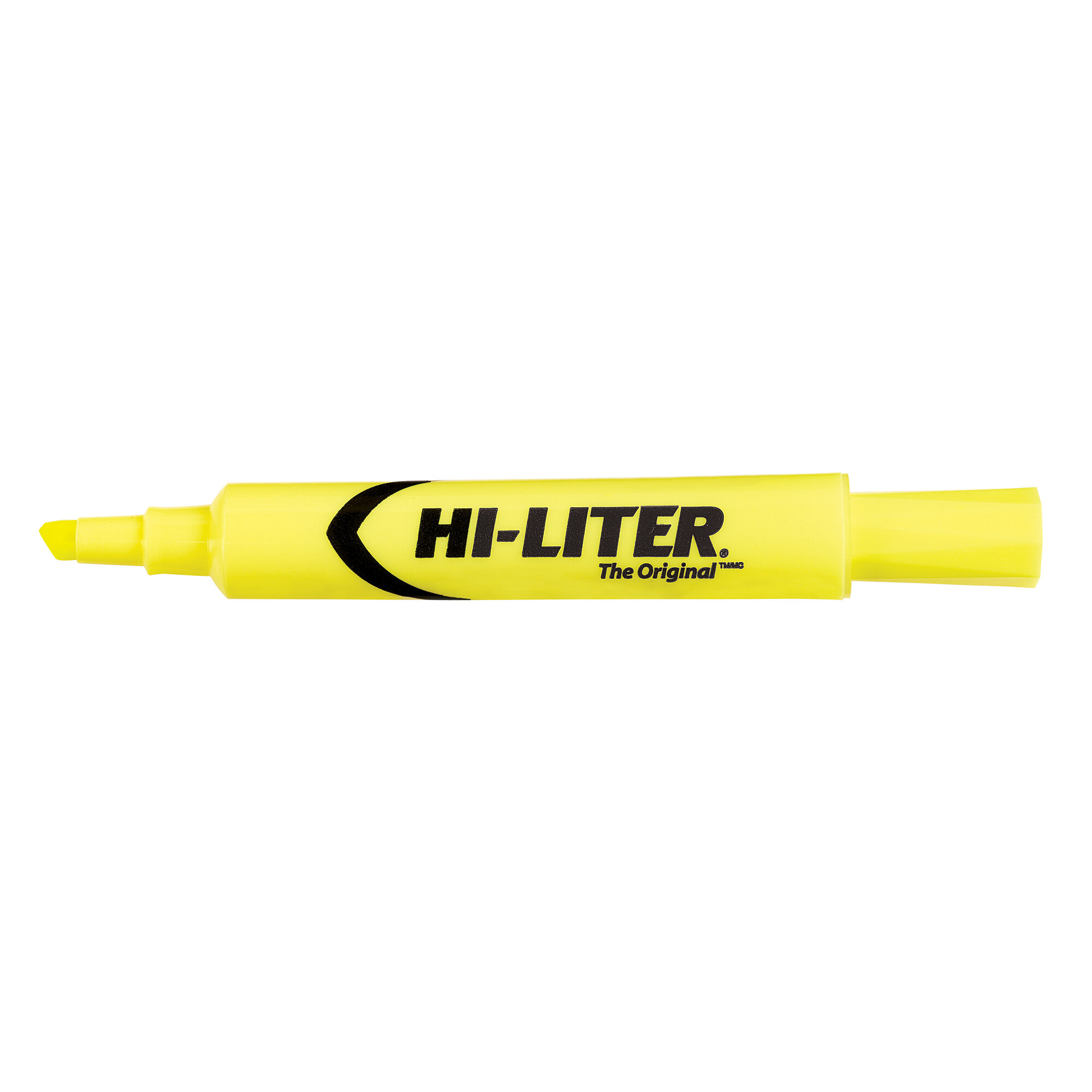 Avery 24001 HiLiter® Fluorescent Yellow Chisel Tip Desk Style Highlighter