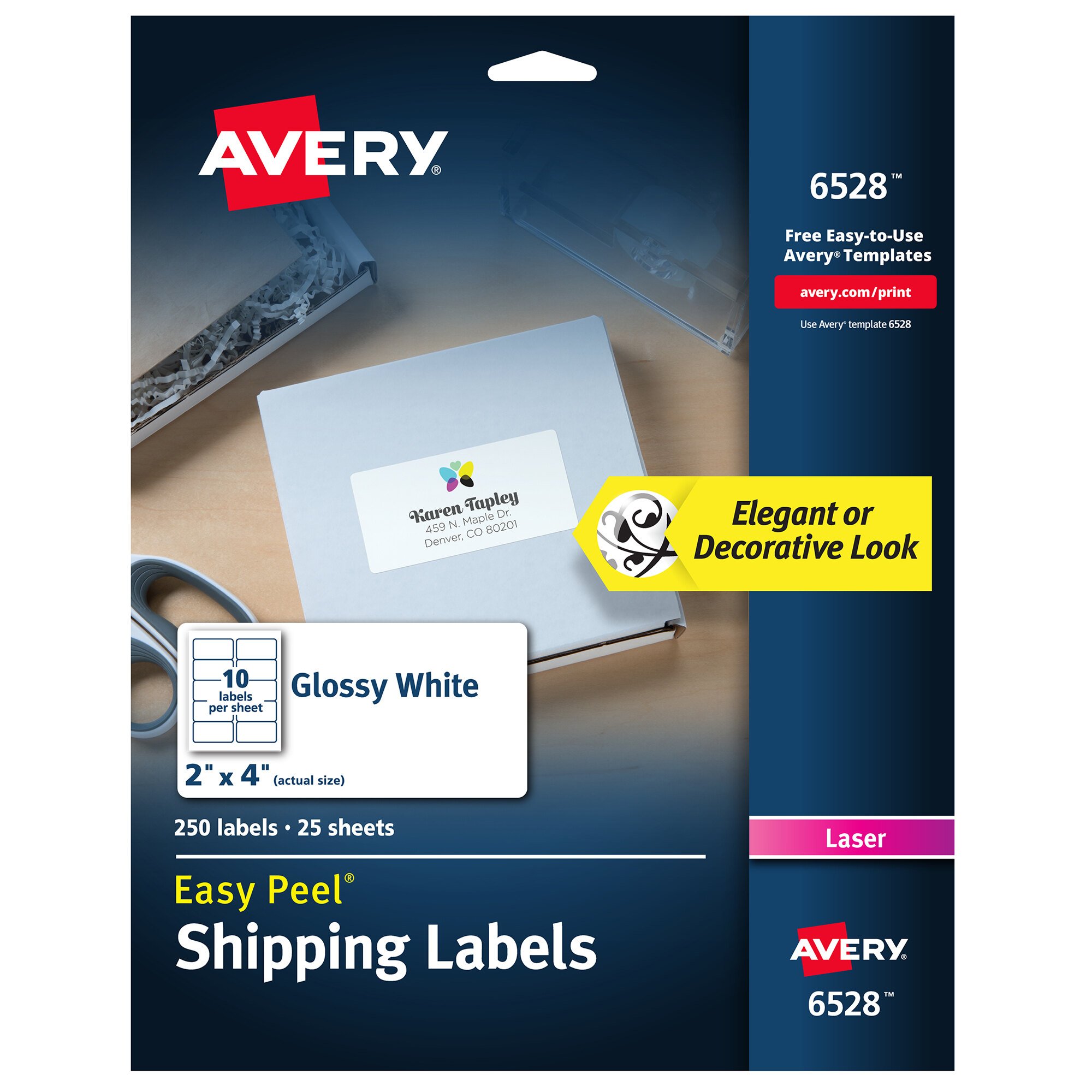 Avery 06528 Easy Peel 2