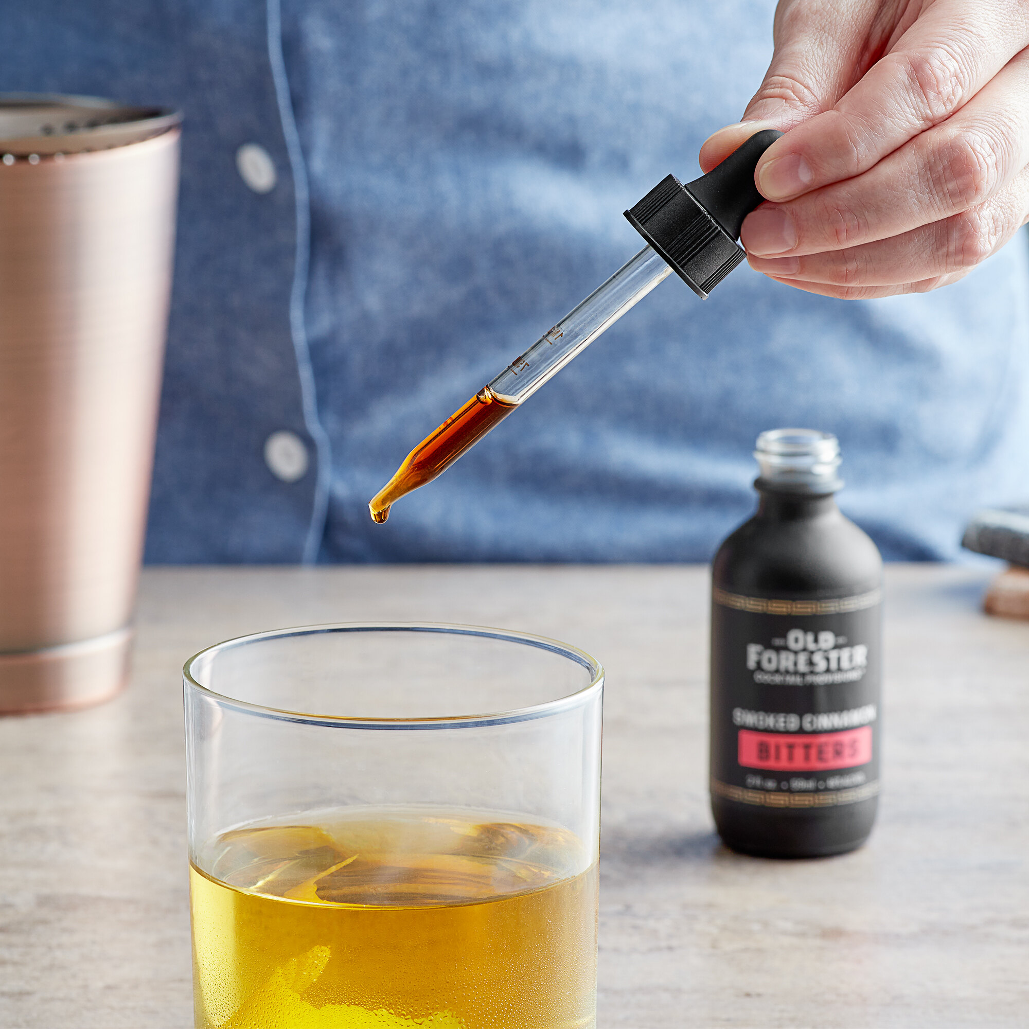 Old Forester Smoked Cinnamon Bitters, 2 oz. staurantStore