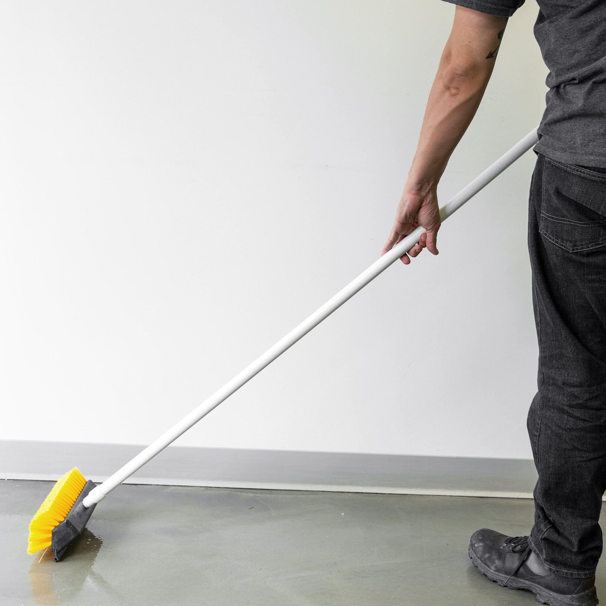 Carlisle 4022502 60" Threaded Fiberglass Broom Handle