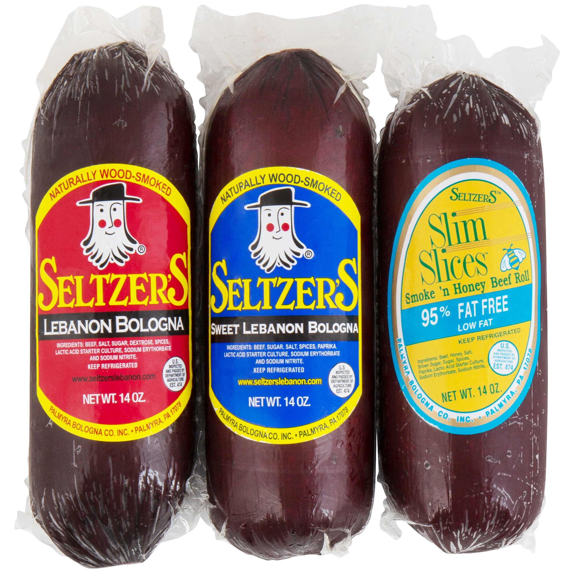 Seltzer's Lebanon Bologna Holiday Smokehouse Trio with Assorted Whole