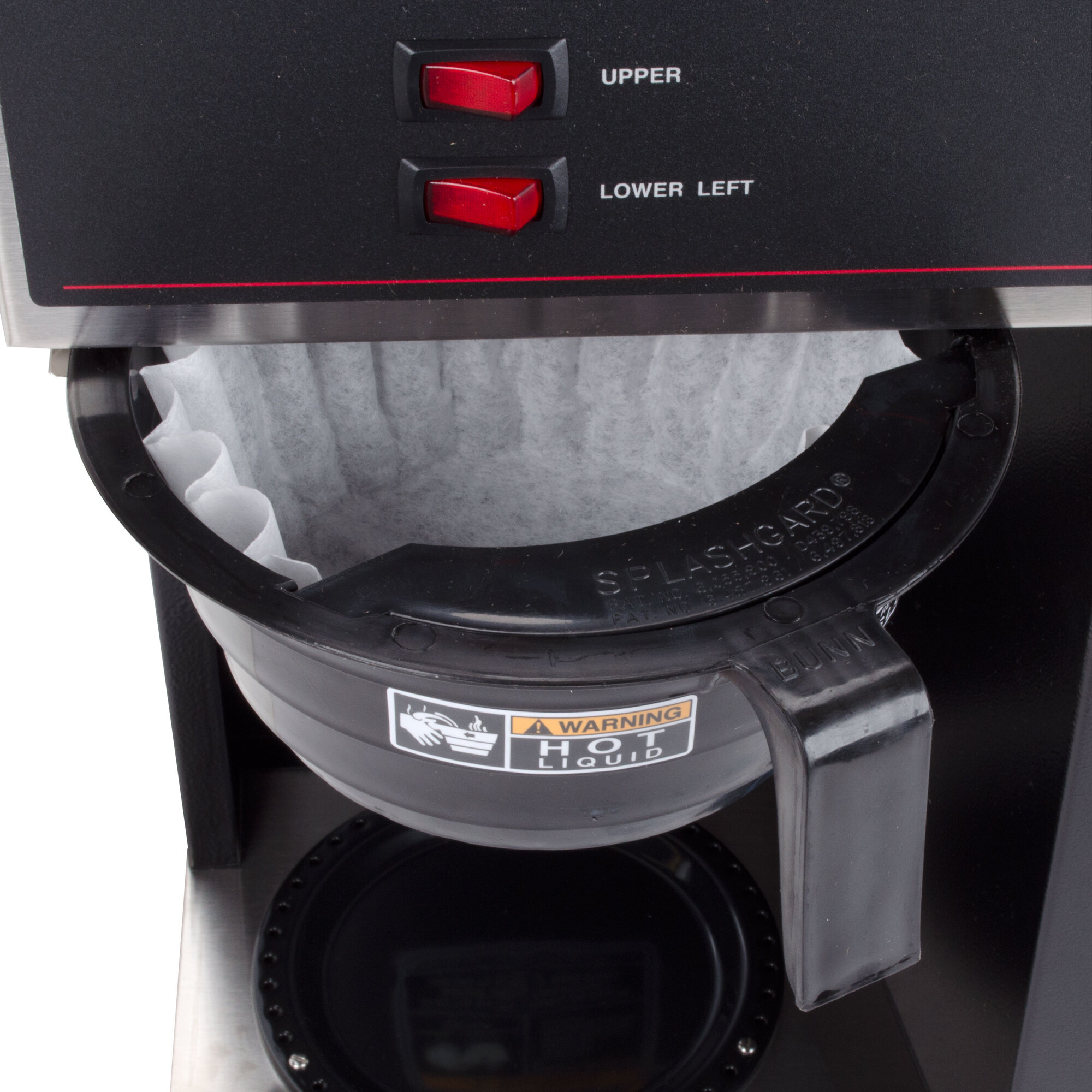 Bunn VPS 12 Cup Pourover Coffee Brewer with 3 Warmers 120V (Bunn