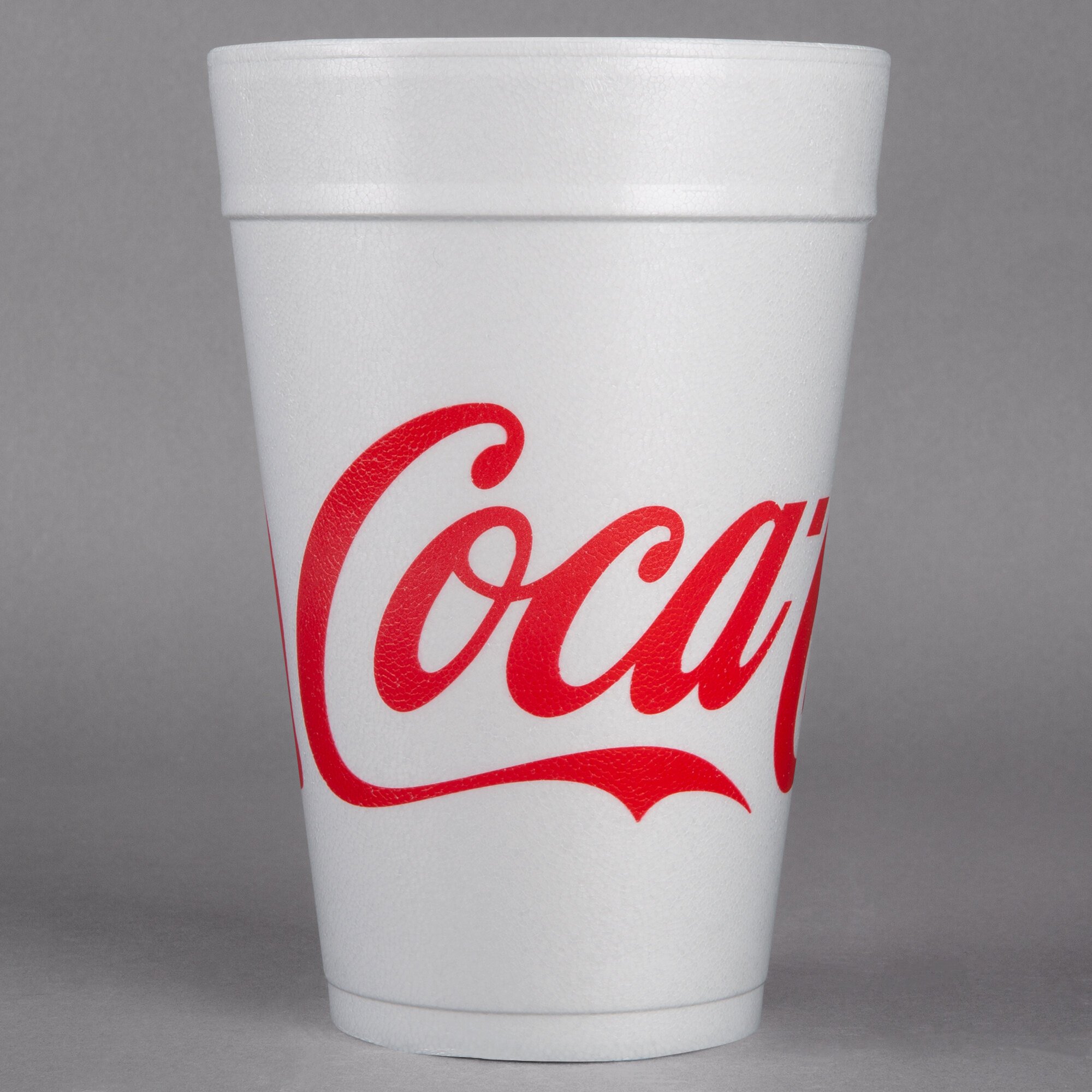 Dart 32TJ32C 32 oz. Coke® Foam Cup - 500/Case