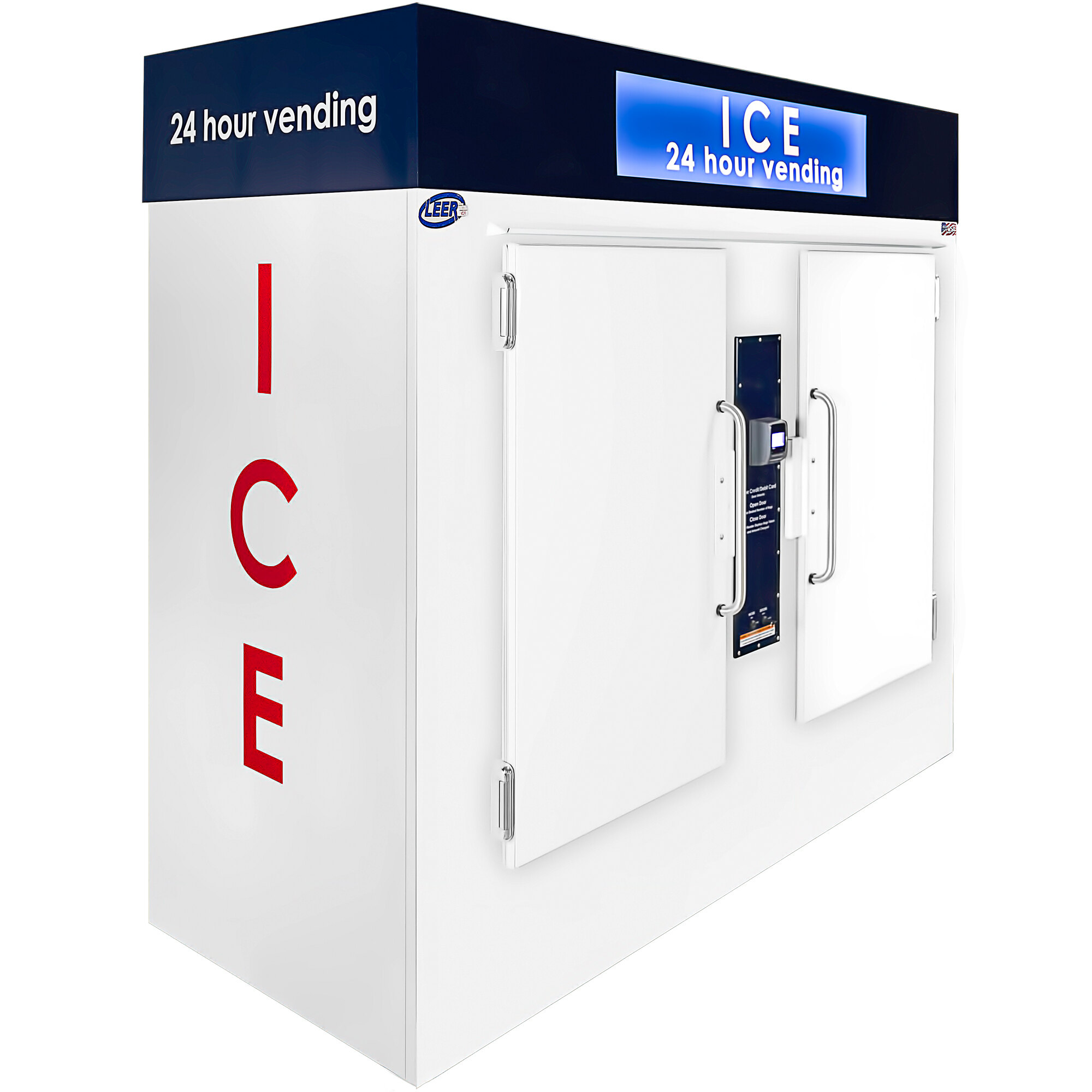 Leer VM85 84" Ice Vending Machine 110V