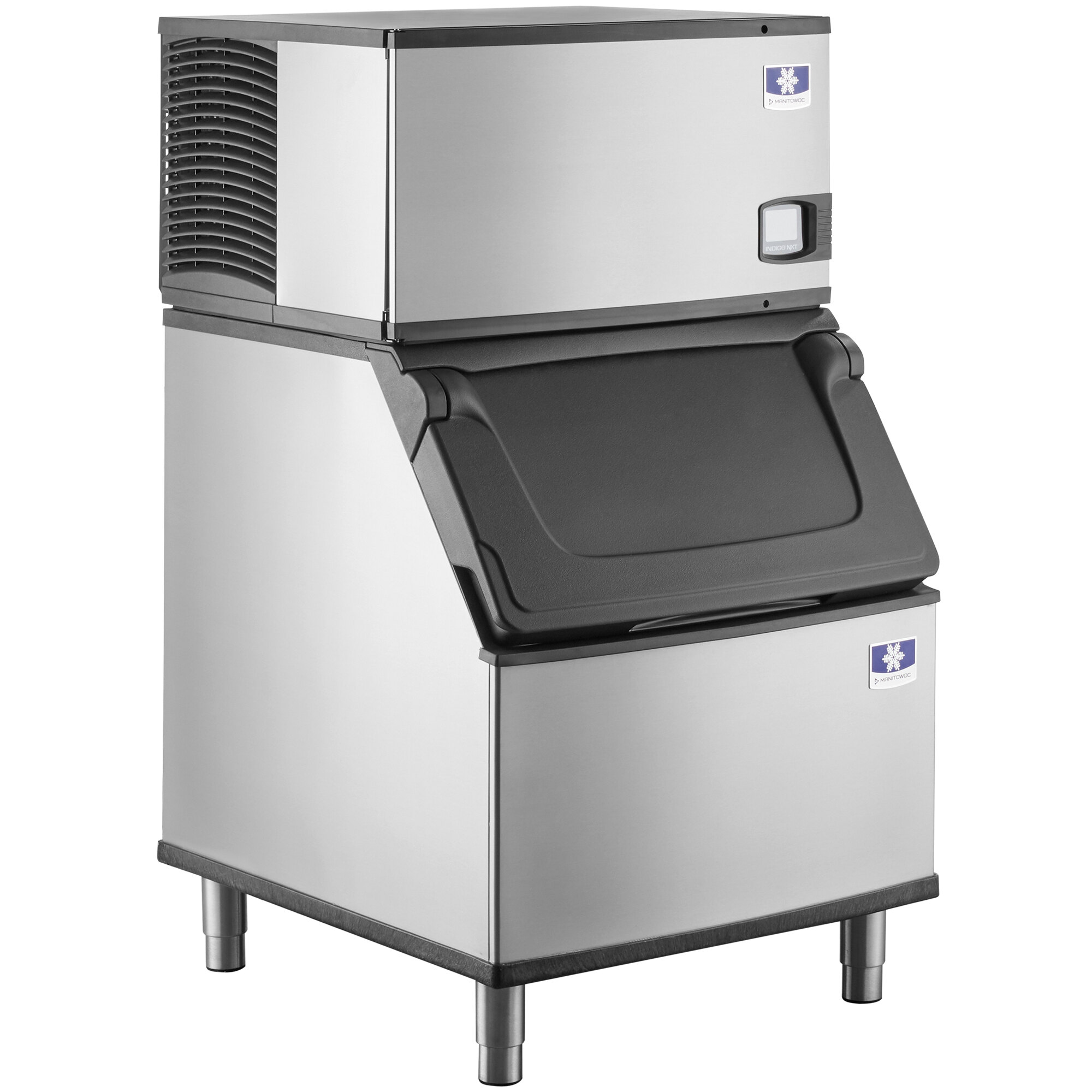 Manitowoc ID0302A Indigo 30" Air Cooled Dice Ice Machine with Bin