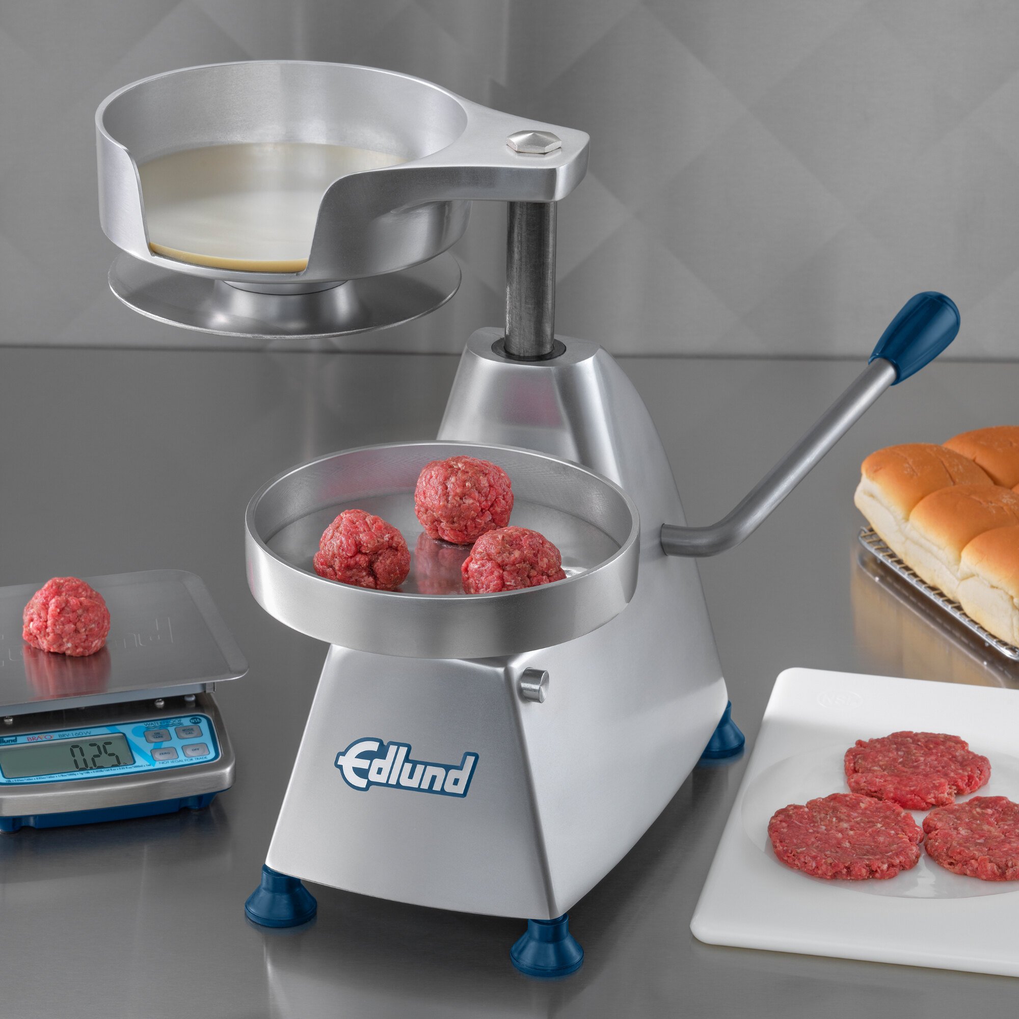 Edlund EBP700 1 lb. 7" Multipurpose Hamburger Patty Press