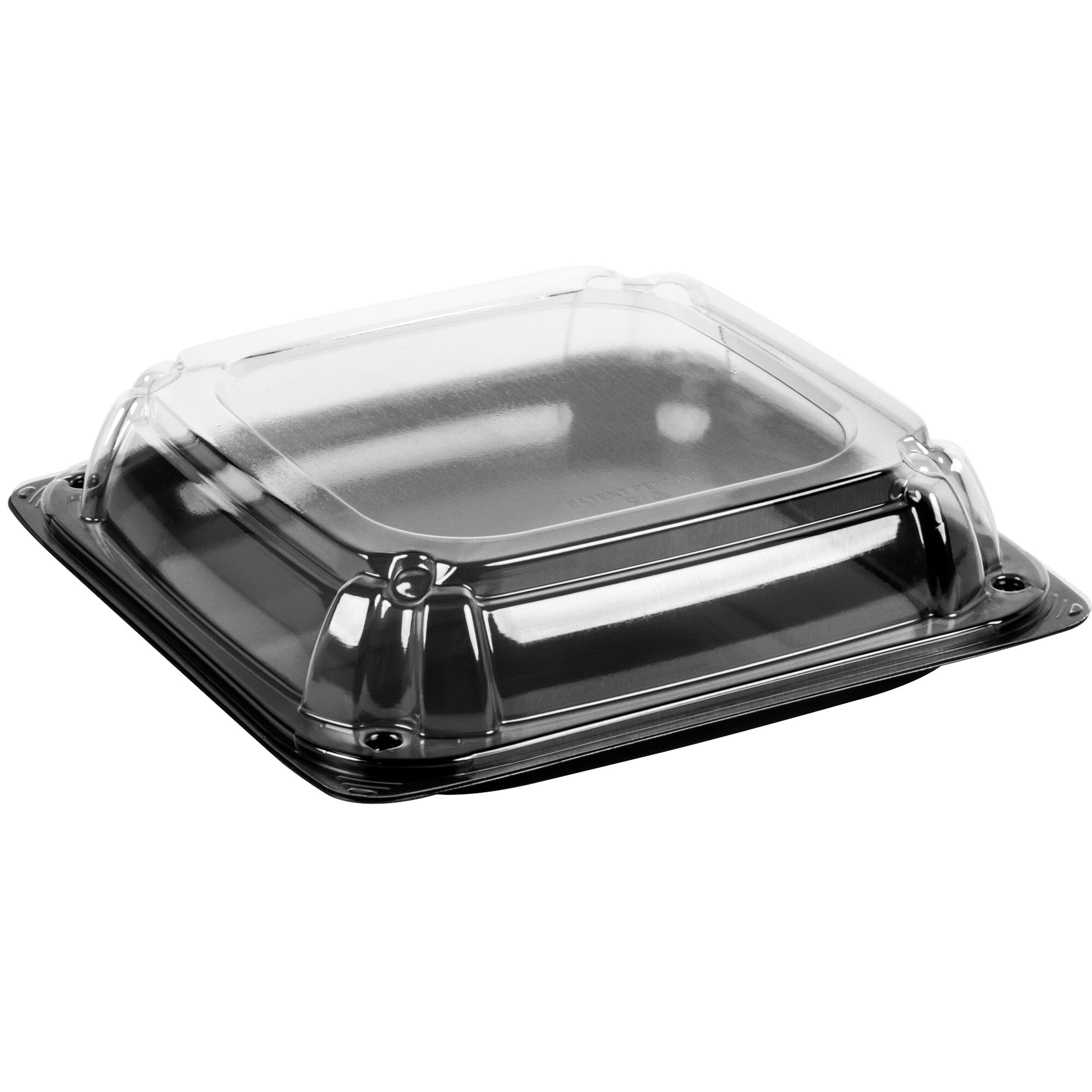 Sabert C9611 UltraStack 11" Square Disposable Deli Platter / Catering