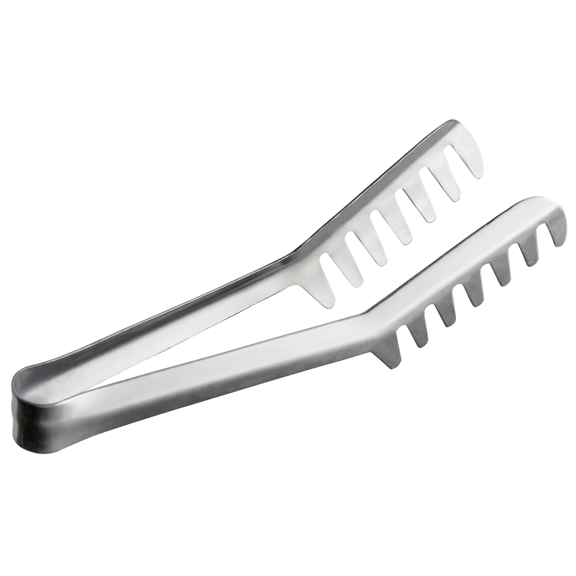 thumbnail image 2 of Vollrath 11.5-Inch Heavy Duty Stainless Steel Clamshell Tongs – Spring-Loaded, Made In India (Model 47312) 2 of 2