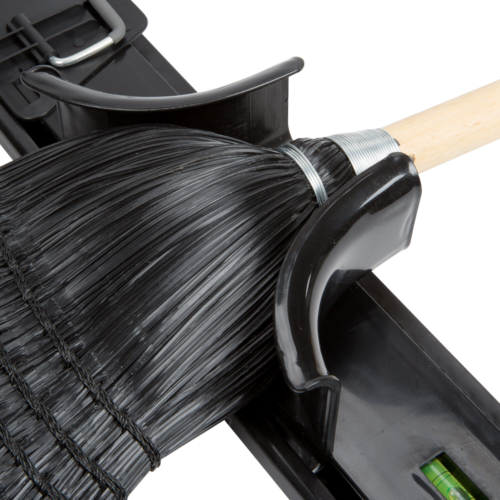 36" Adjustable Mop and Broom Rack