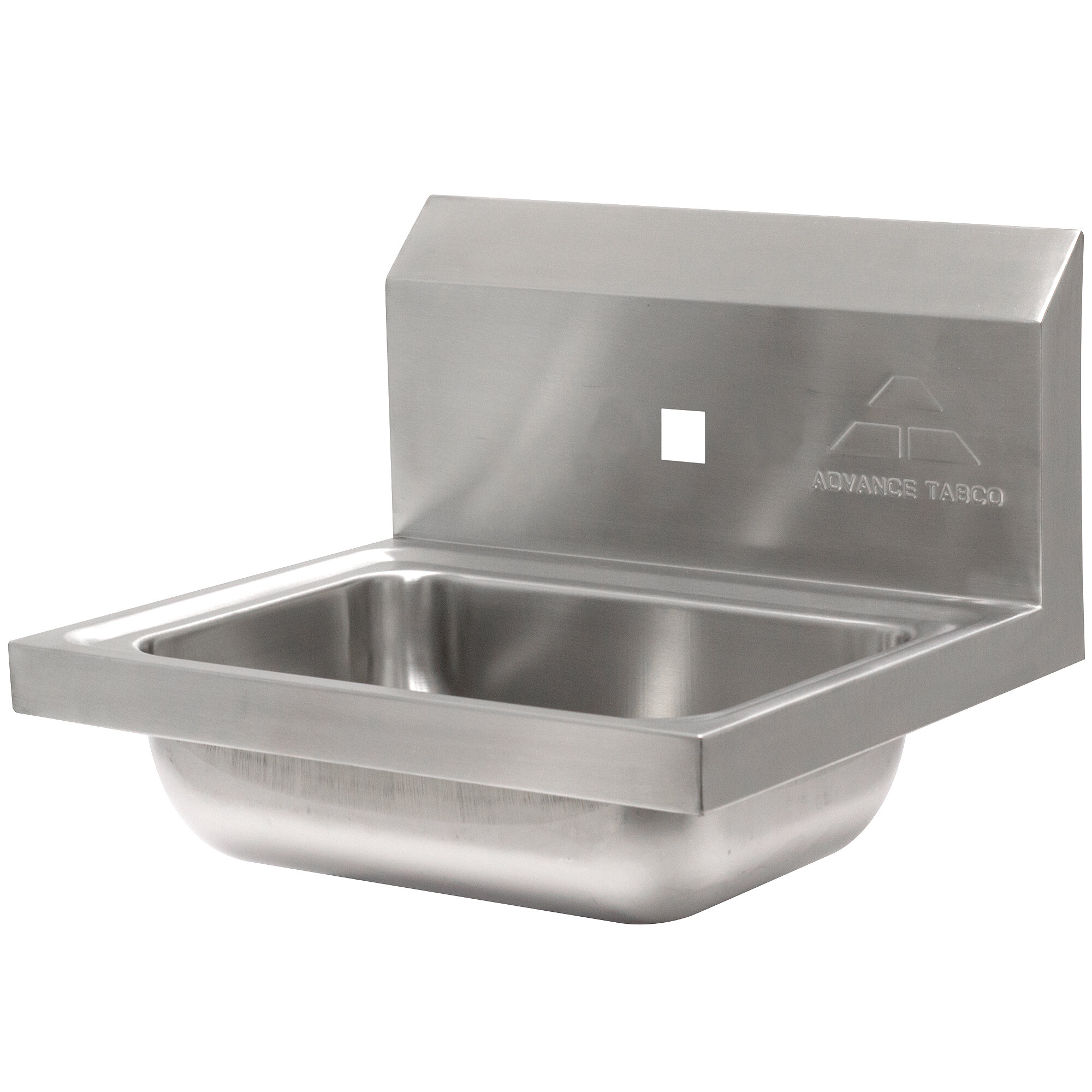 Advance Tabco 7-PS-71 Hand Sink with One Splash Hole - 15 1/4