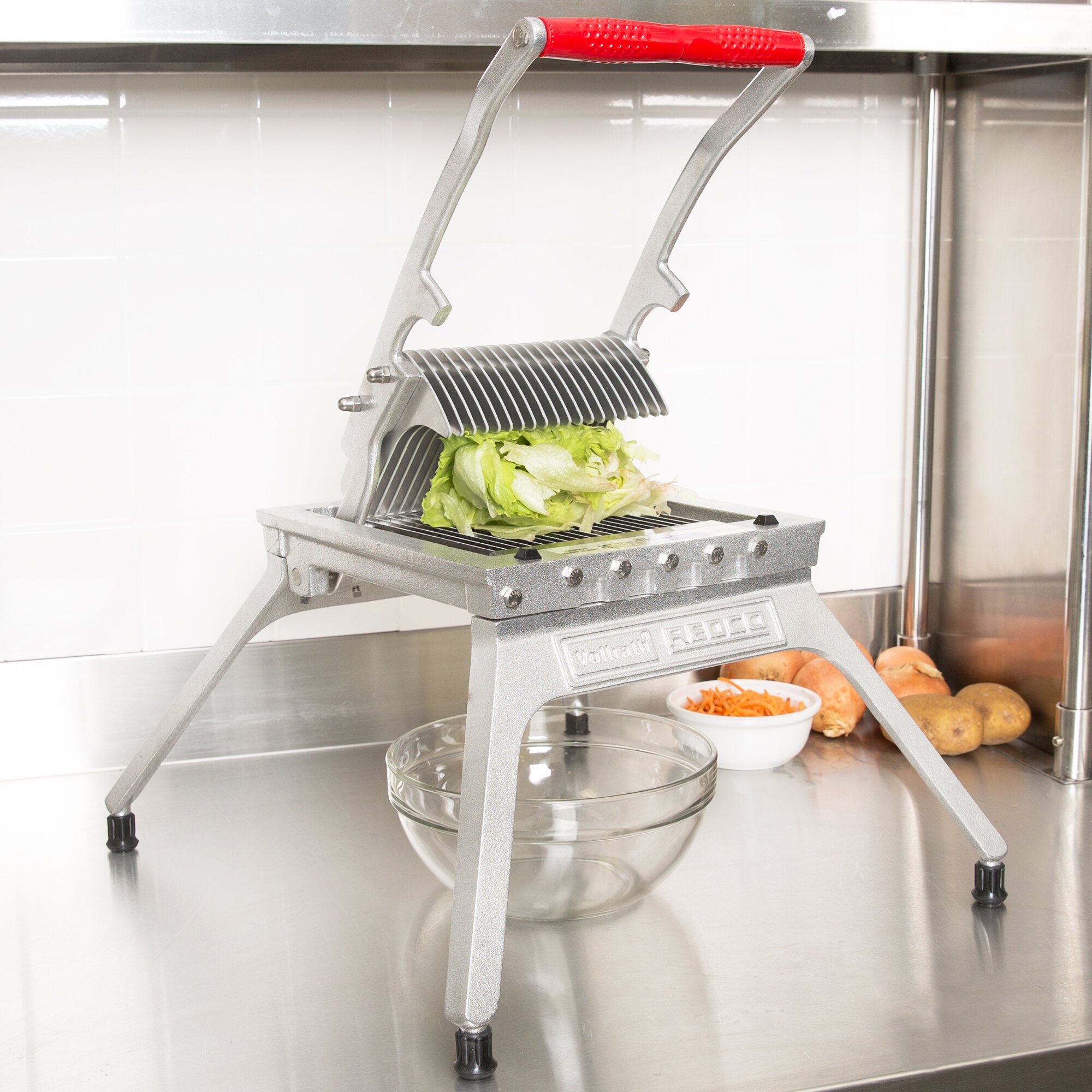 Vollrath 402NC Redco Lettuce King I 3/8" Vegetable Shredder and Slicer