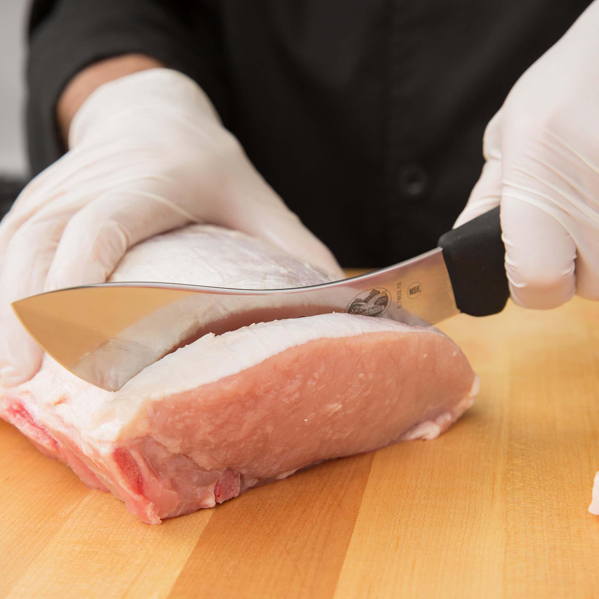 Victorinox 5.7803.15 6" Butcher/Skinning Knife with Fibrox Handle