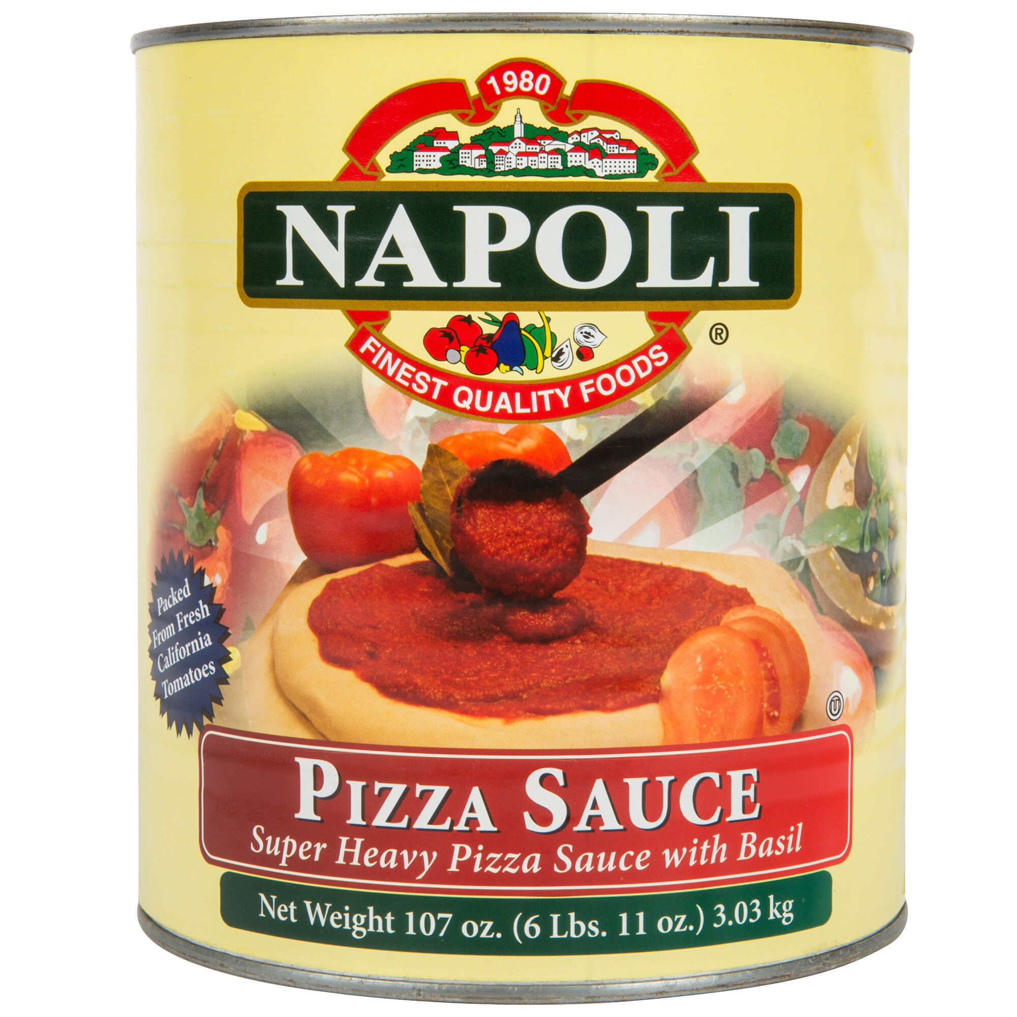 Napoli Foods 10 Super Heavy Pizza Sauce with Basil