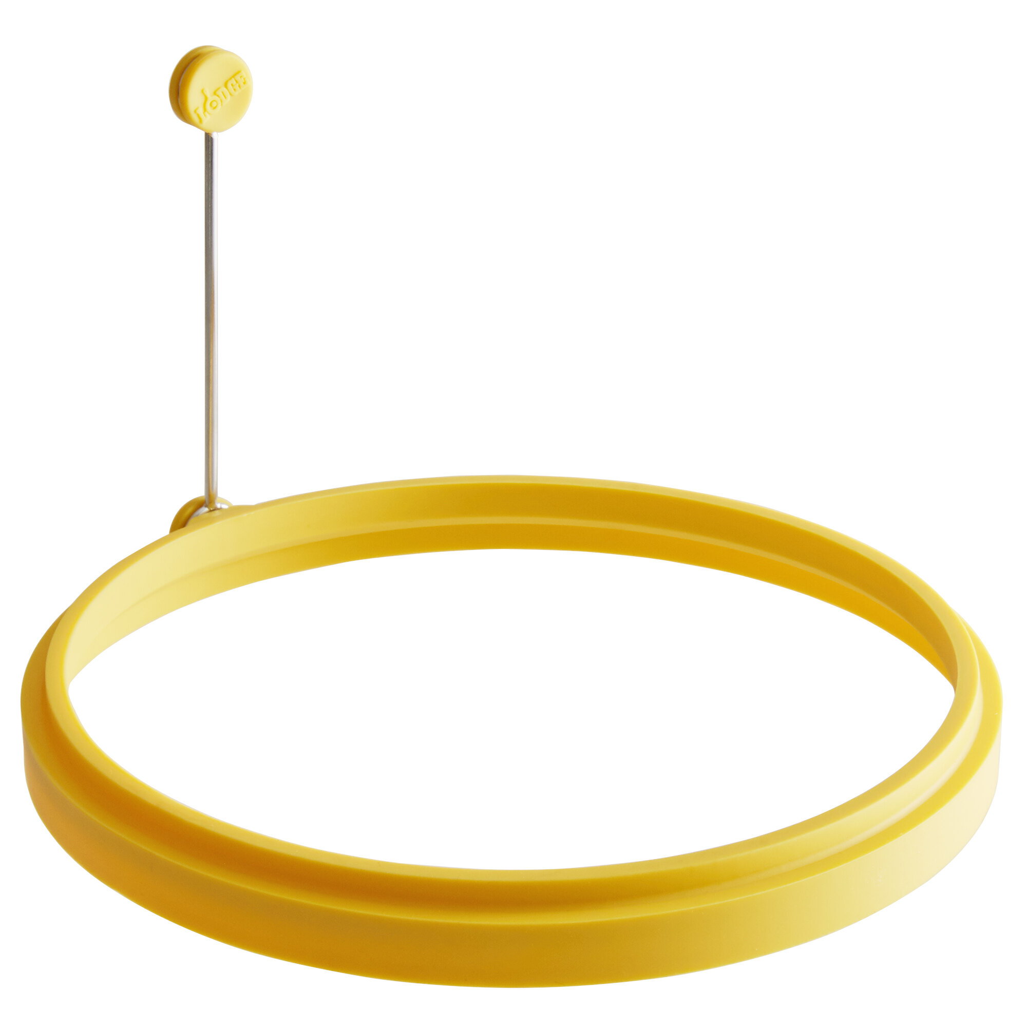 Lodge ASOR 8" Yellow NonStick Silicone Omelet and Pancake Ring with