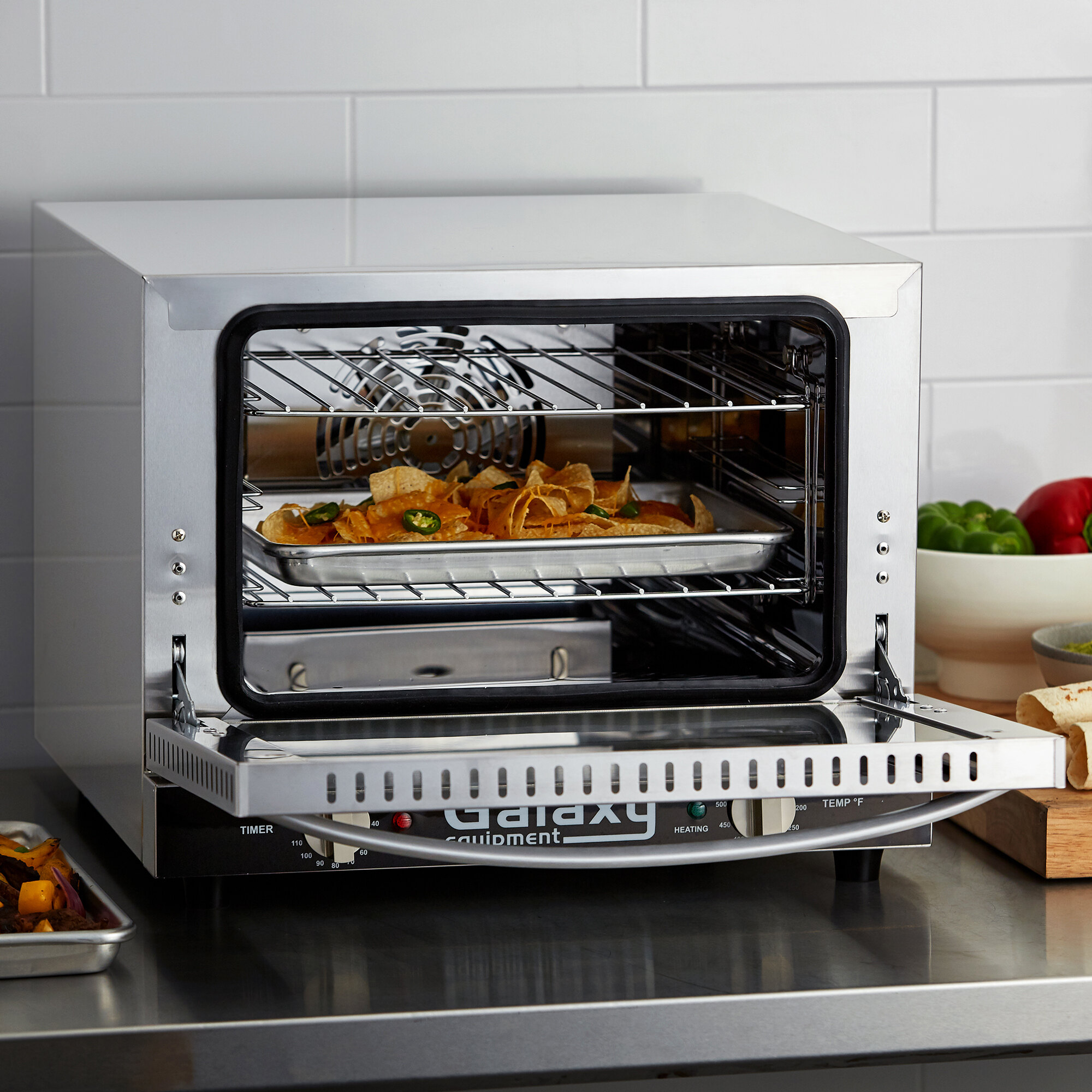 Galaxy COE3Q Quarter Size Countertop Convection Oven 120V